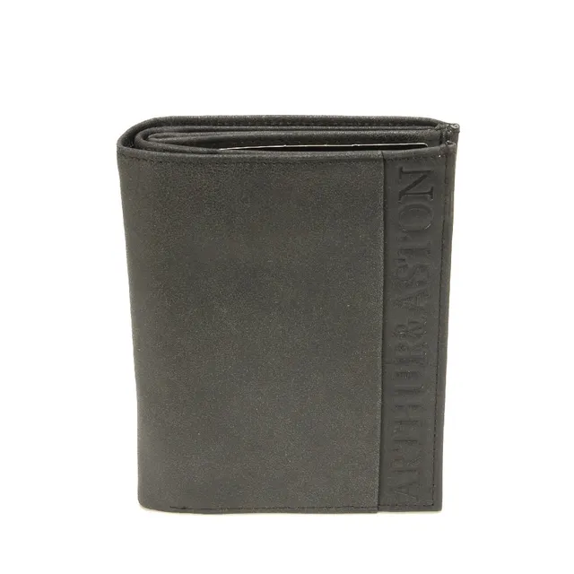 arthur-et-aston-diego-portefeuille-cuir-grand-noir image 1