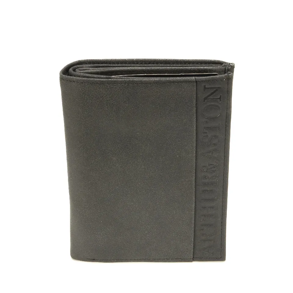 arthur-et-aston-diego-portefeuille-cuir-grand-noir image 1