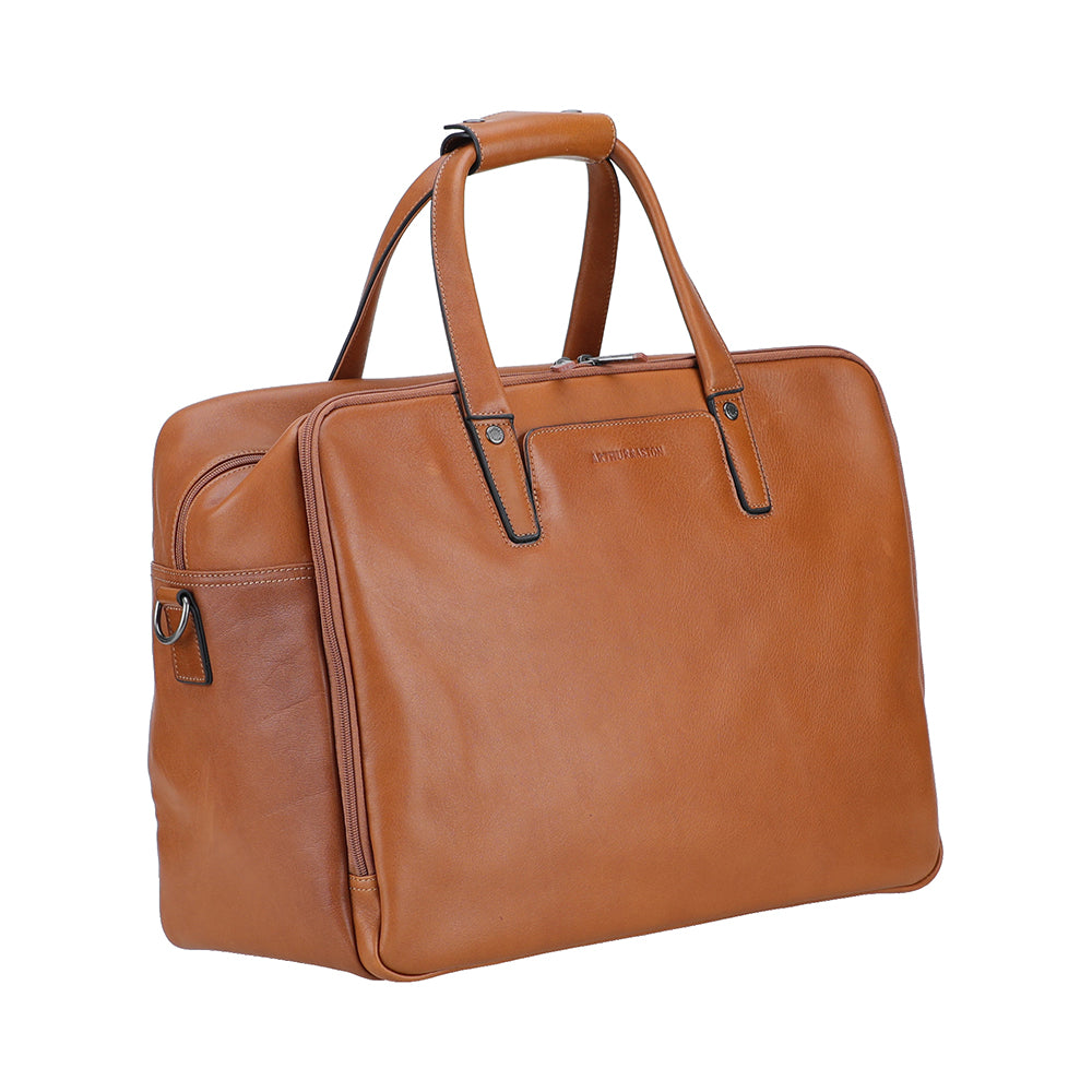 arthur-et-aston-l-on-sac-de-voyage-cuir-noir-cabine image 8