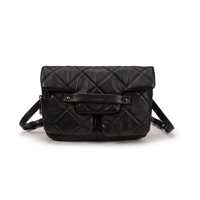 kate-lee-lisia-matelass-sac-bandouli-re-agneau-noir image 1