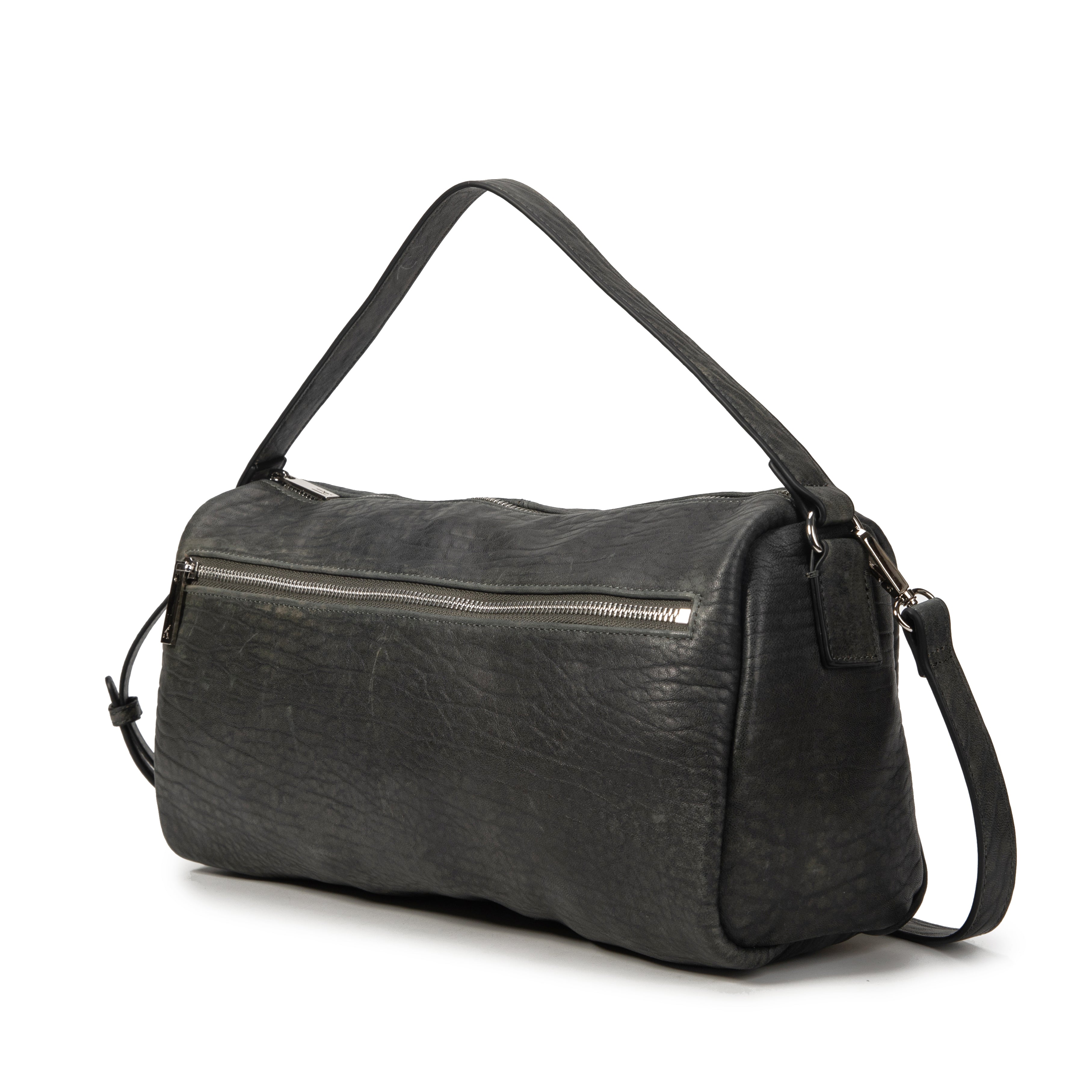 kate-lee-dea-sac-bowling-agneau-kaki-fonc-36-cm image 2