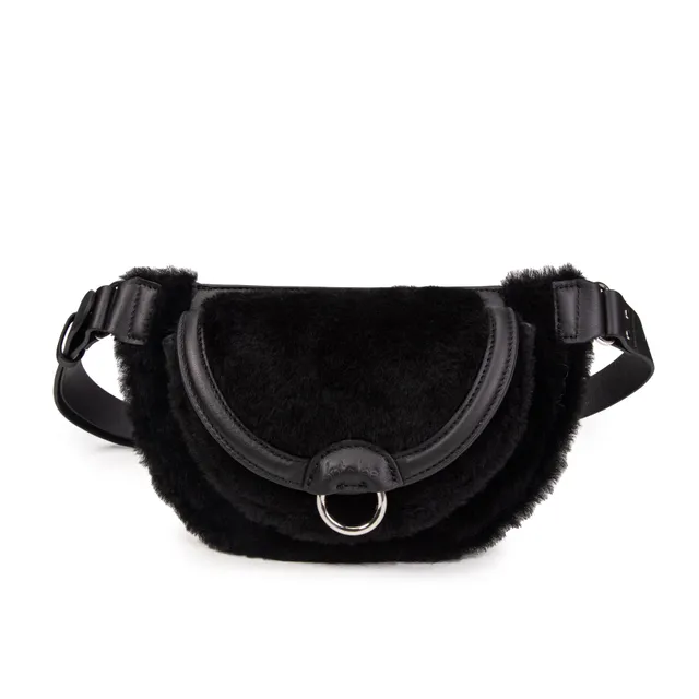 kate-lee-ully-sac-banane-shearling-noir image 1