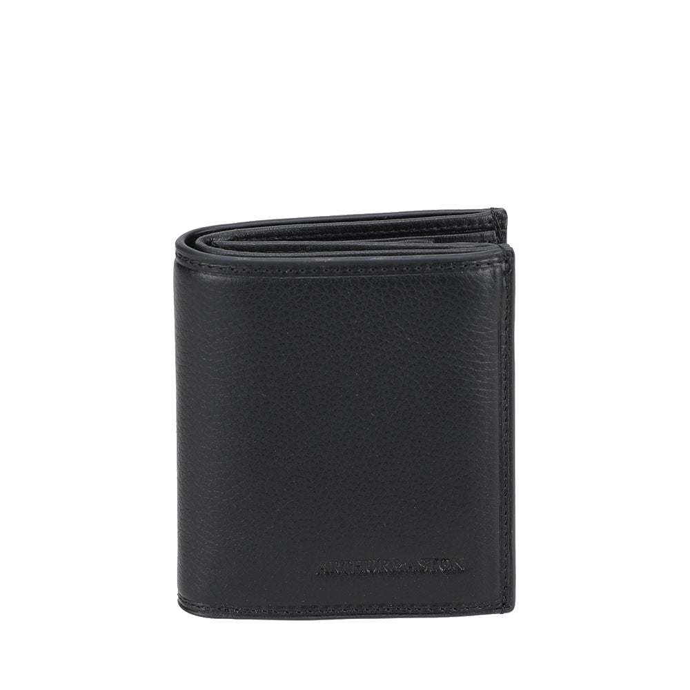 arthur-et-aston-jos-porte-monnaie-cartes-cuir-noir-rfid image 1