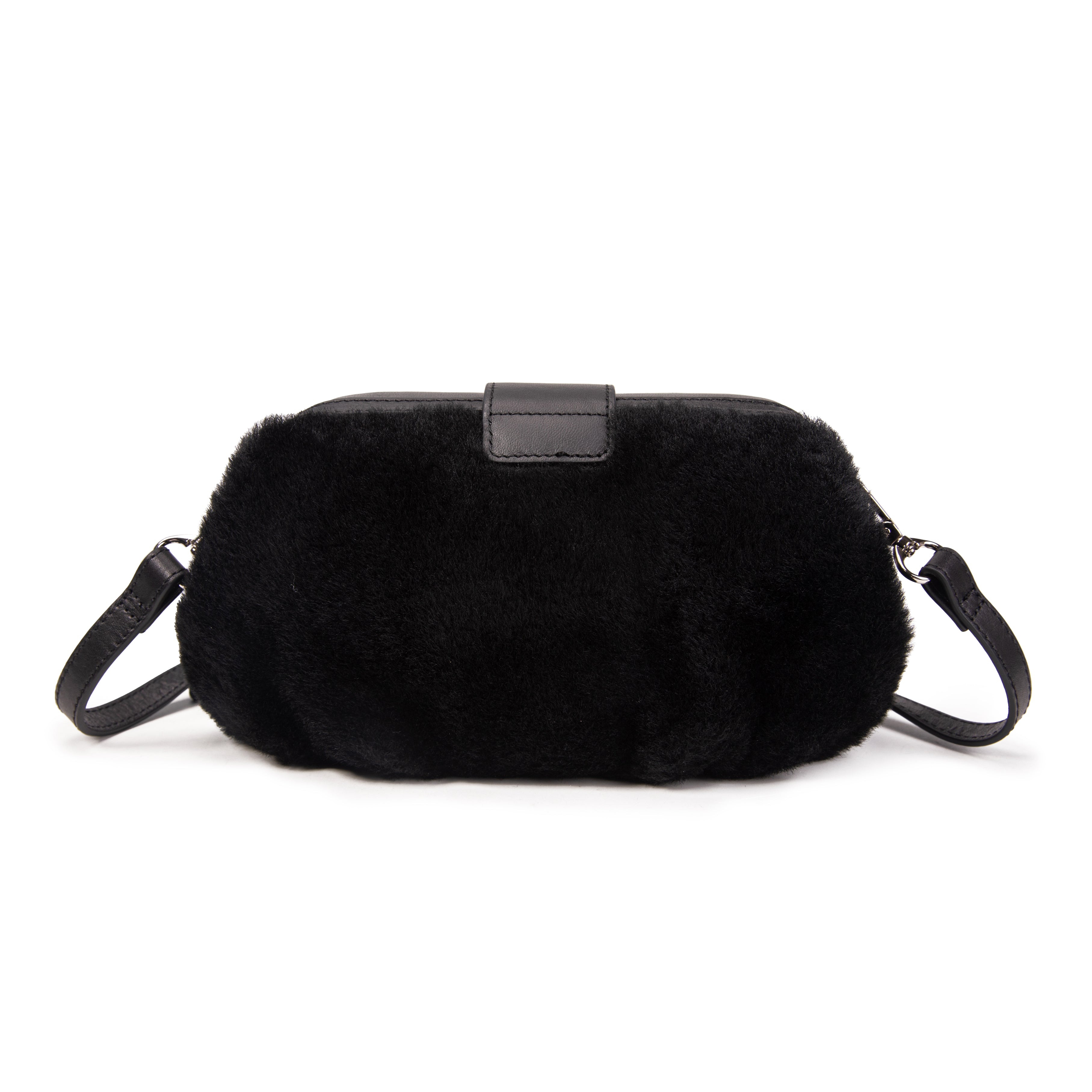 kate-lee-marta-sac-bandouli-re-shearling-noir image 4