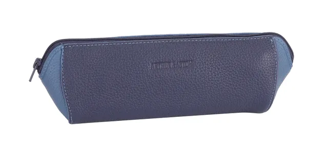 arthur-et-aston-joy-trousse-stylos-cuir-bleu image 1