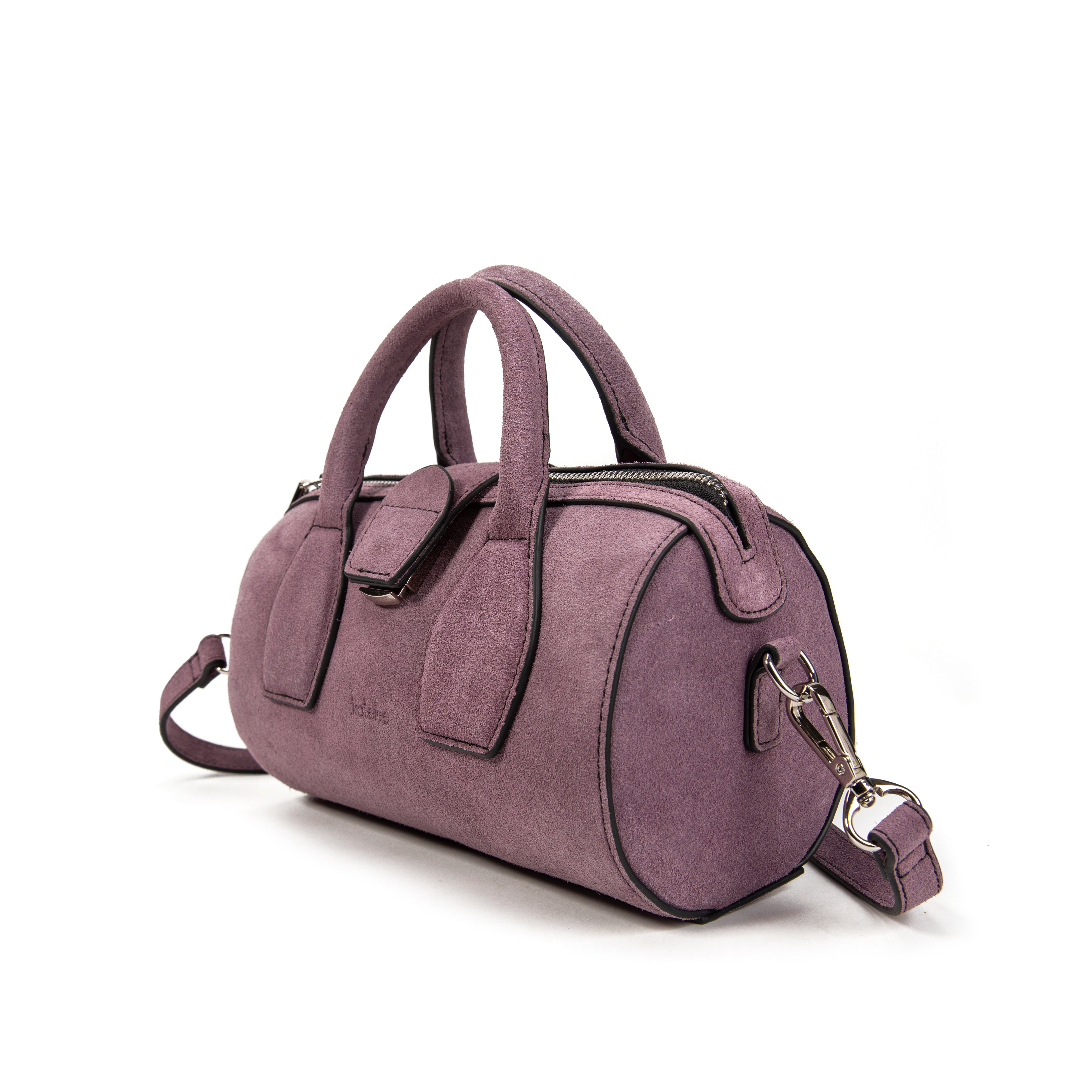 kate-lee-m-frola-v-sac-bowling-velours-lavande image 2