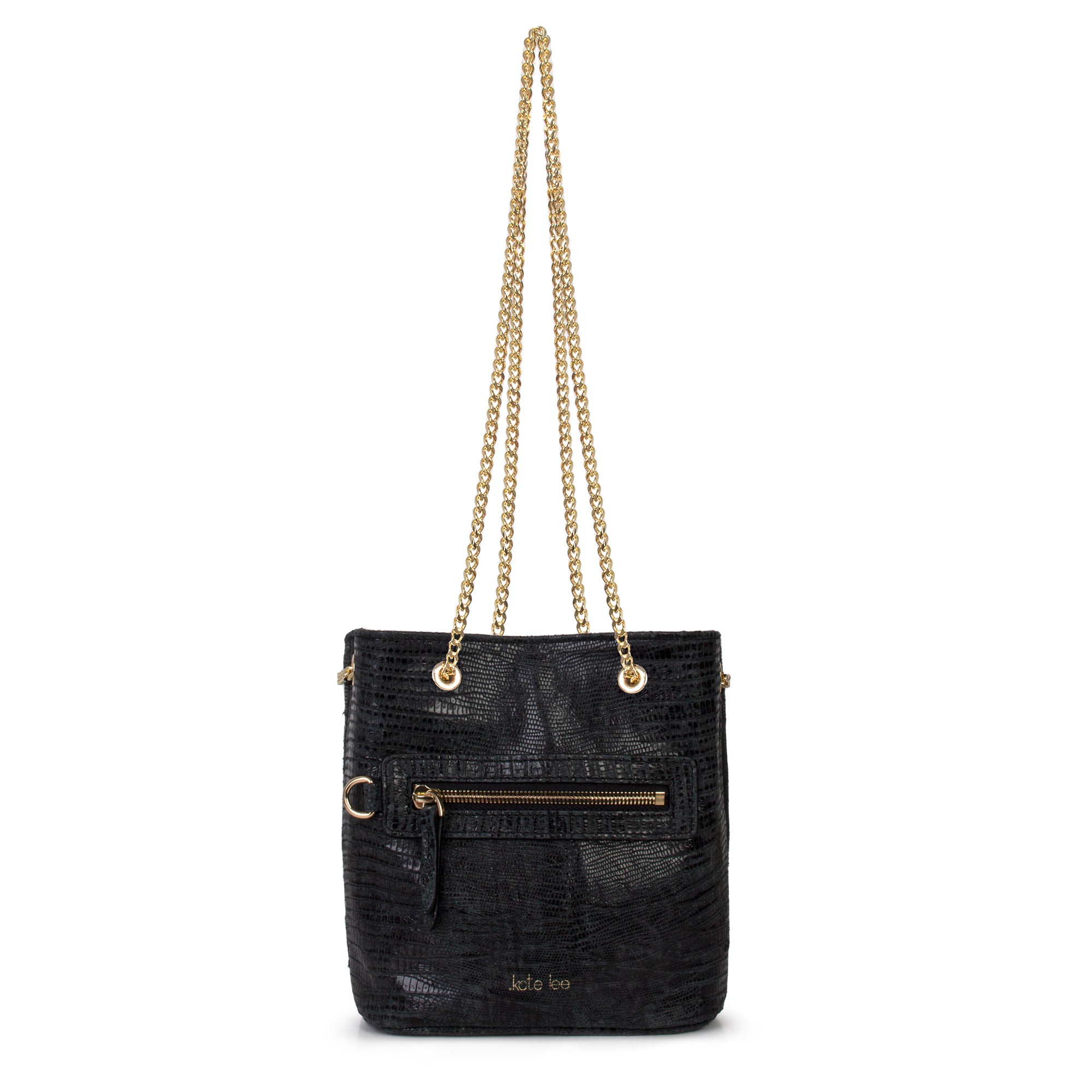 kate-lee-m-kacy-lez-sac-seau-l-zard-noir-17-cm image 1