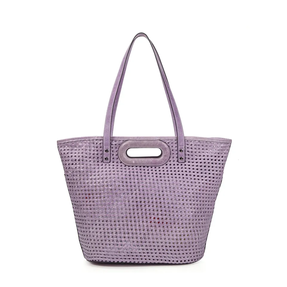 kate-lee-ofine-sac-cabas-cuir-parme-tress image 1