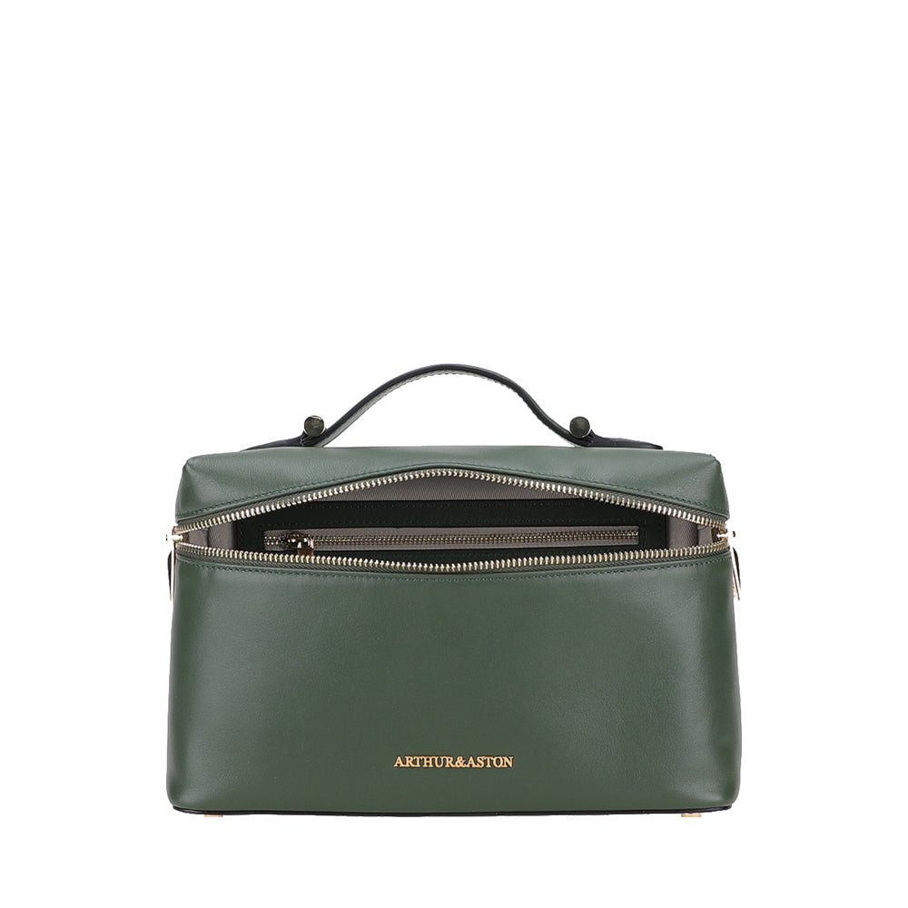 arthur-et-aston-elma-sac-vanity-cuir-noir-bandouli-re image 6