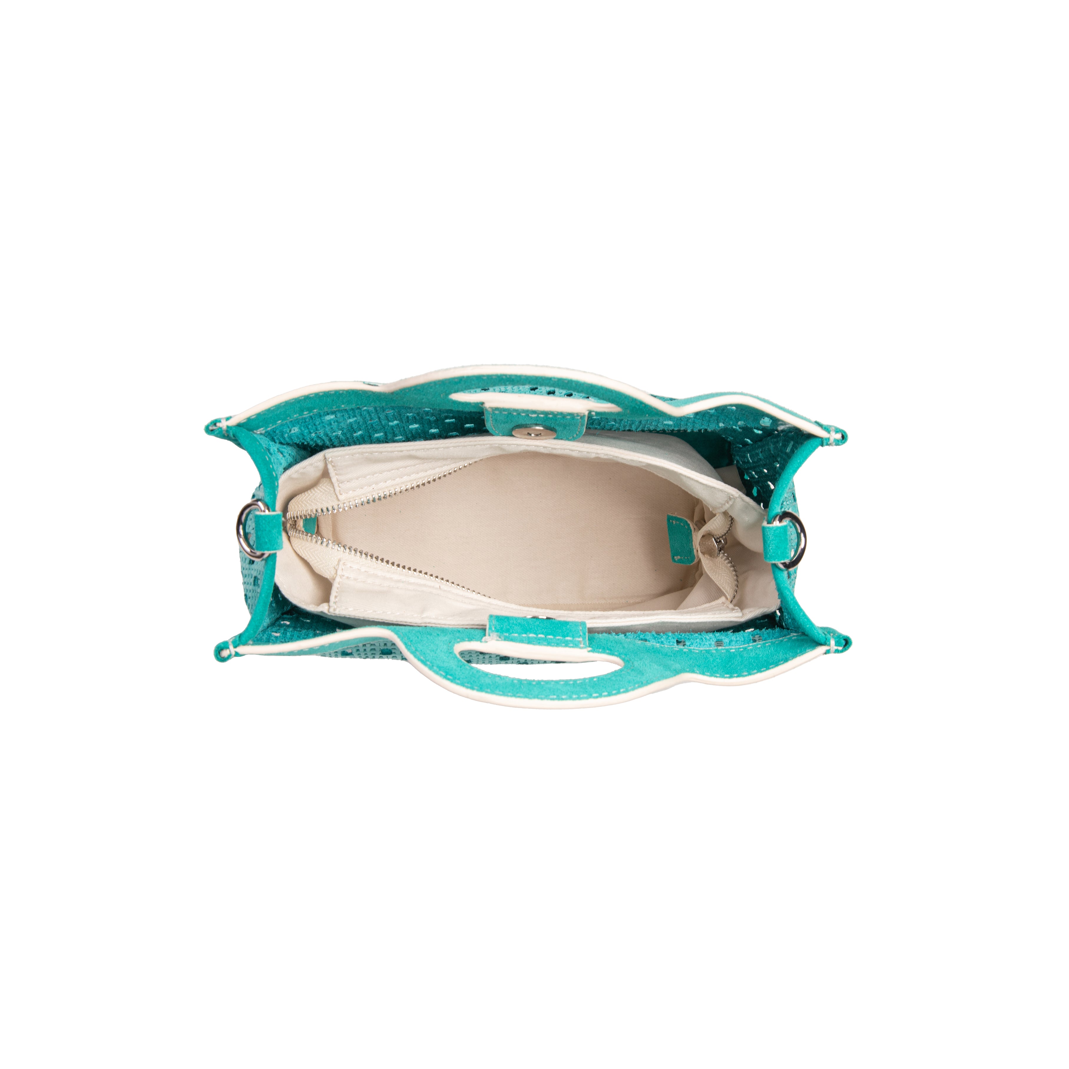 kate-lee-m-gae-sac-cabas-turquoise-vachette-perfor-e image 3