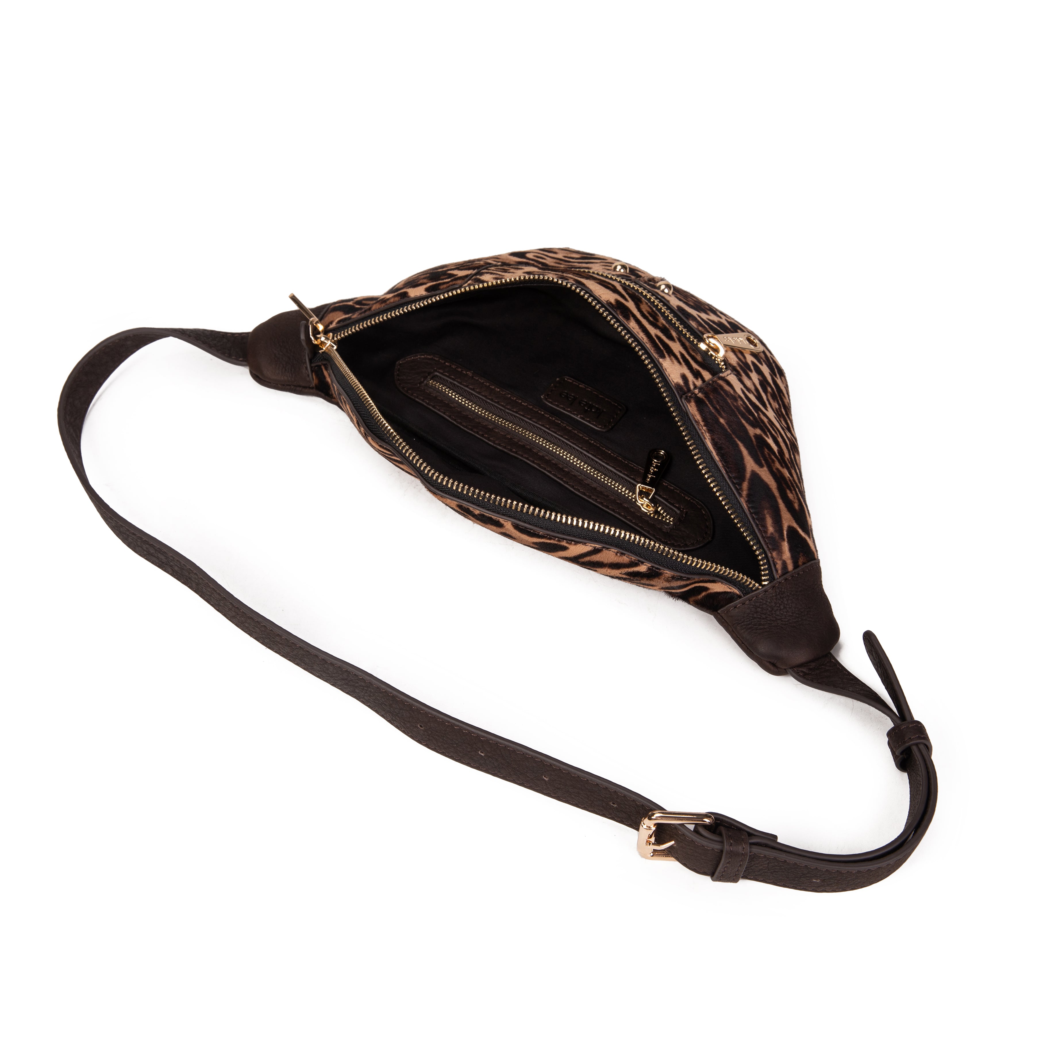 kate-lee-banane-triomf-sac-banane-camel-l-opard-vachette image 3