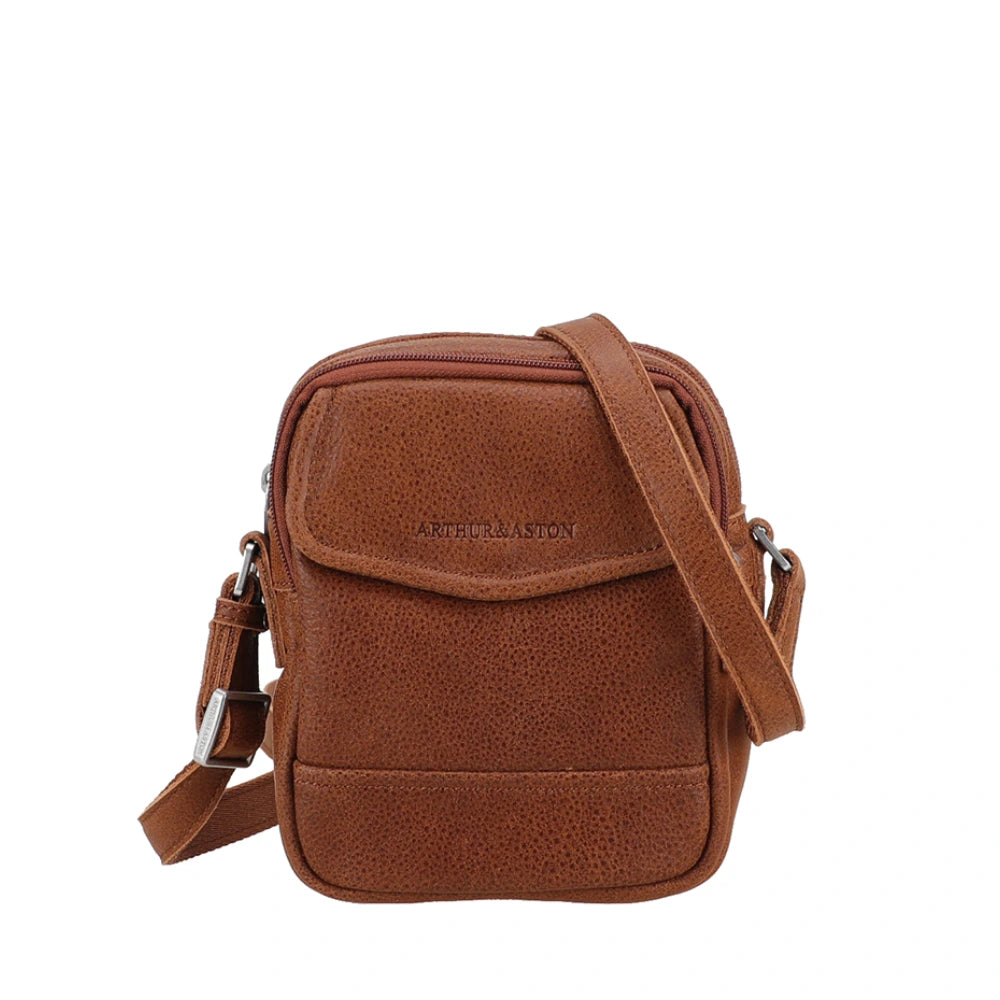 arthur-et-aston-owen-sac-travers-cuir-noir-homme image 6