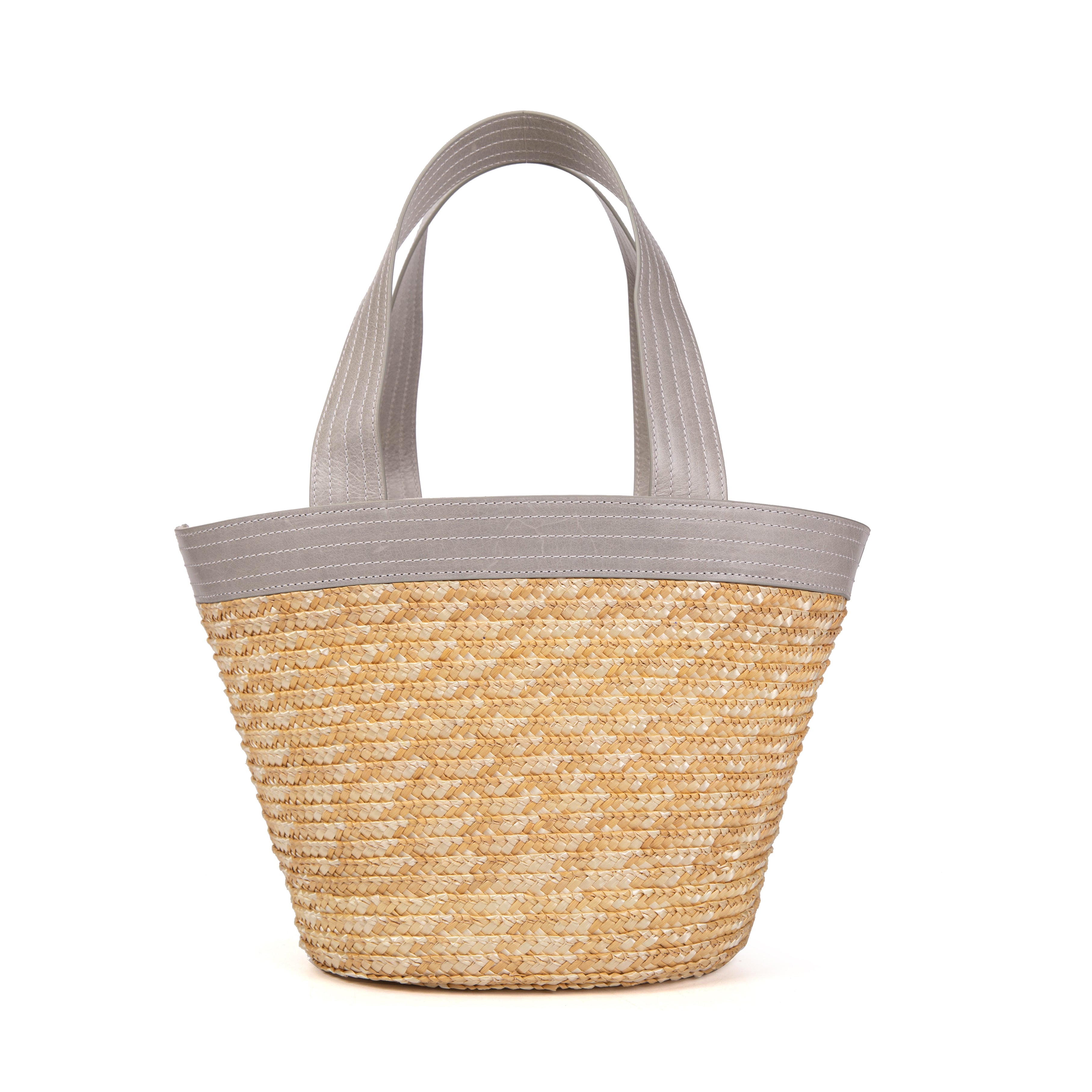 kate-lee-panier-madeleine-sac-cabas-paille-perle image 4