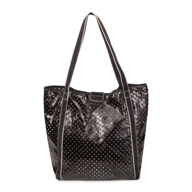 kate-lee-ryve-sac-cabas-cuir-militaire-perfor image 1