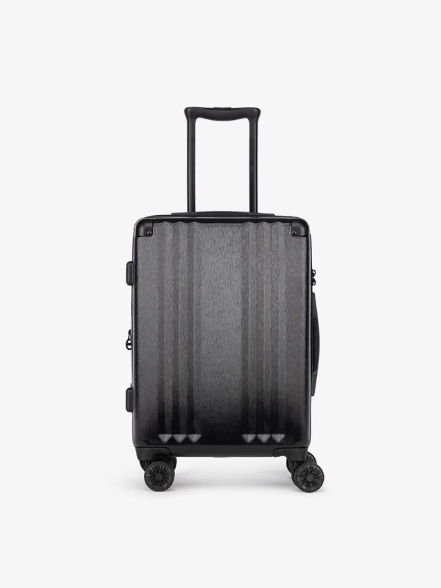 calpak-ambeur-valise-cabine-rigide-extensible-noire image 1