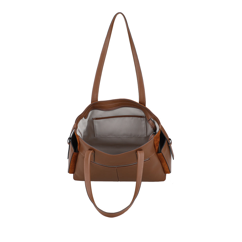 arthur-et-aston-maya-sac-shopping-cuir-ch-taigne-paule image 5