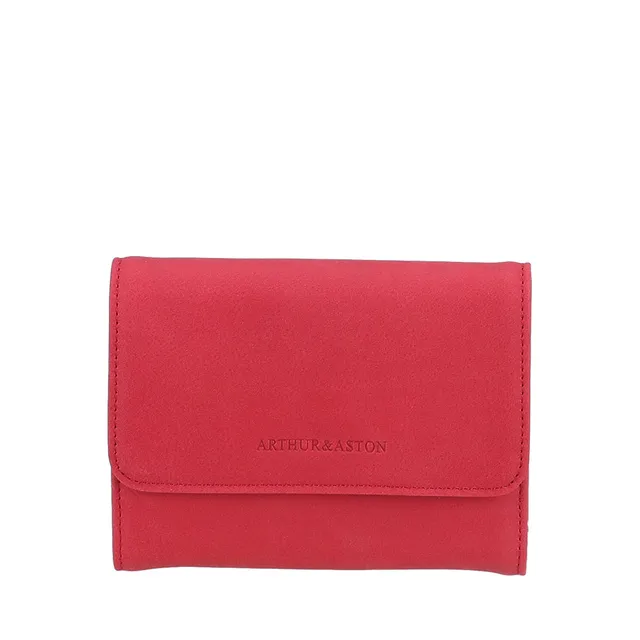 arthur-et-aston-ma-petit-portefeuille-cuir-fushia-rfid image 1
