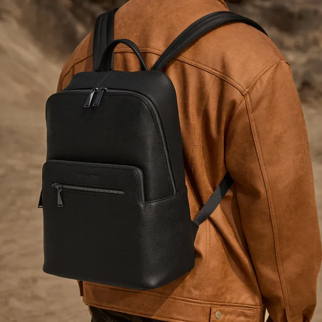 arthur-et-aston-lewis-sac-dos-cuir-noir-homme-business image 1