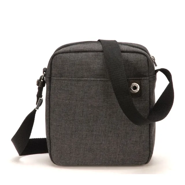 arthur-et-aston-aaron-sac-travers-toile-gris-moyen-homme image 1