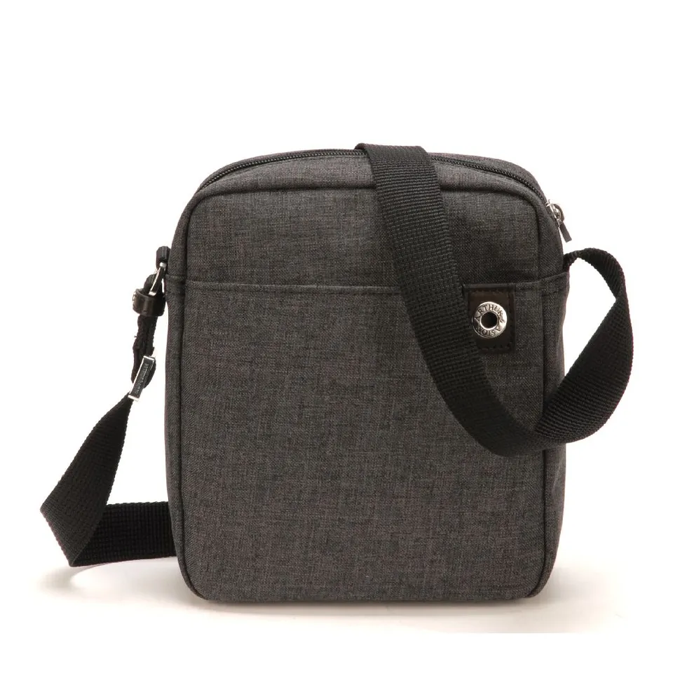 arthur-et-aston-aaron-sac-travers-toile-gris-moyen-homme image 1