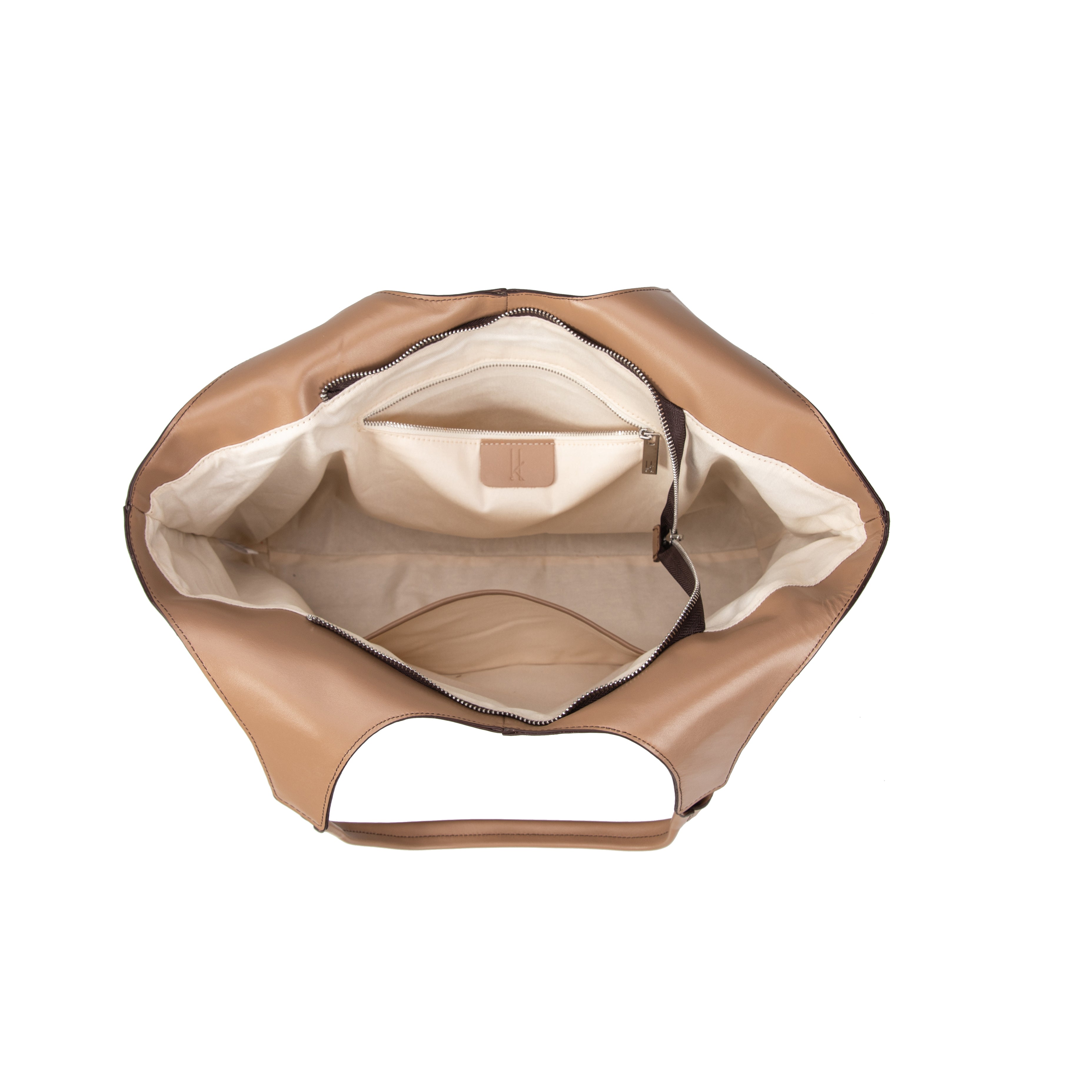kate-lee-clemence-kl-grand-sac-cuir-sable-48-cm image 3