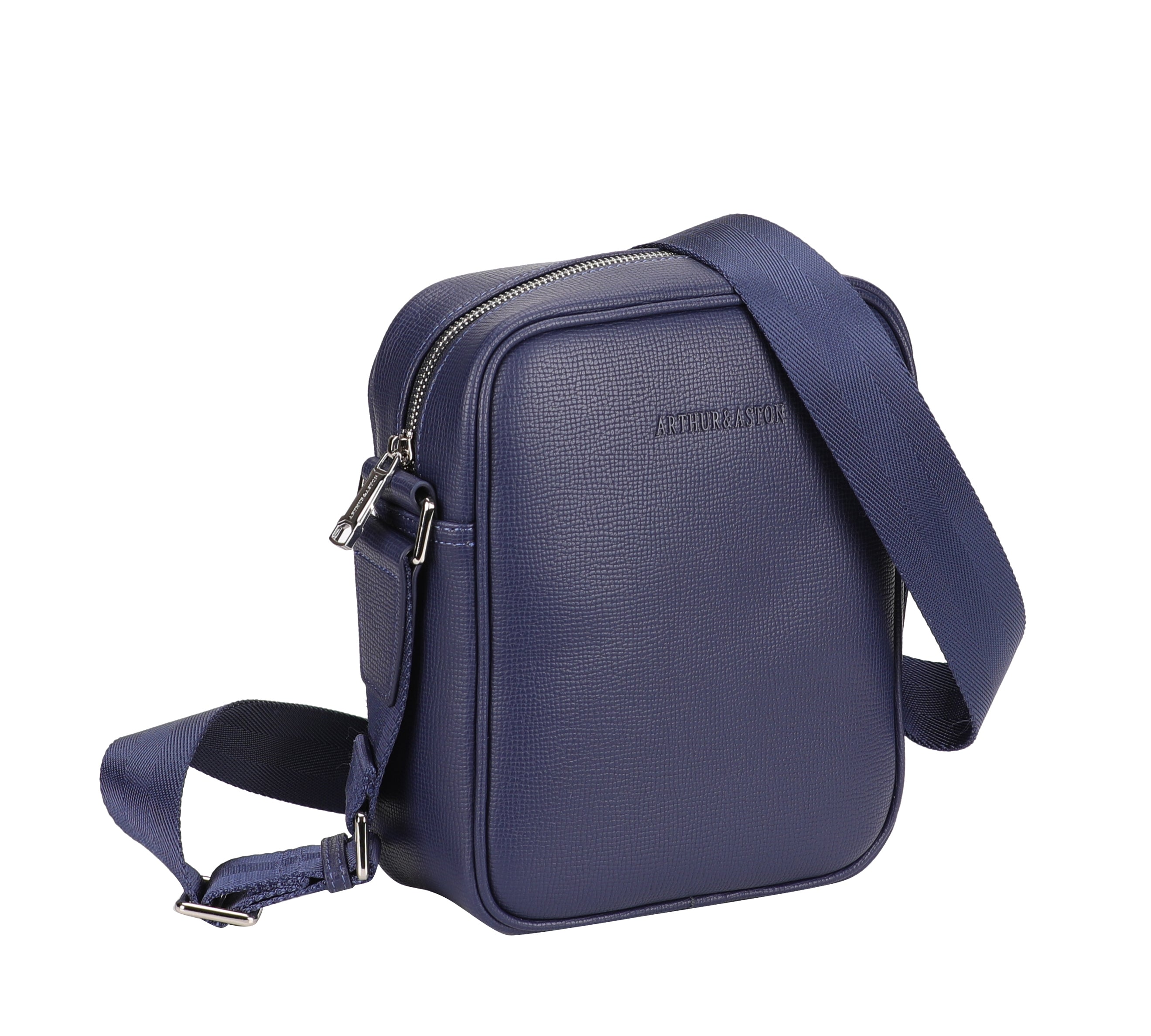 arthur-et-aston-nelson-sac-travers-noir-cuir-vachette image 8