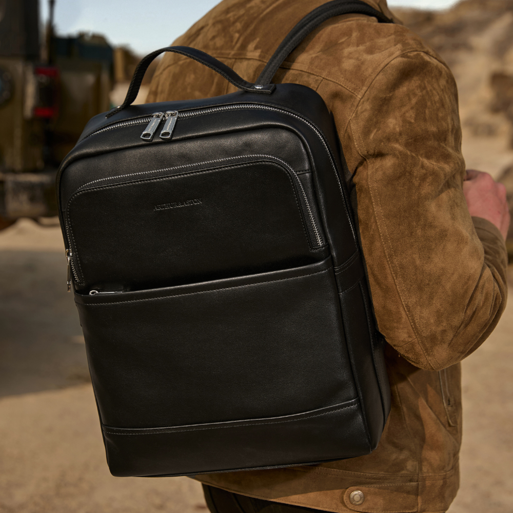 arthur-et-aston-walter-sac-dos-business-noir image 1