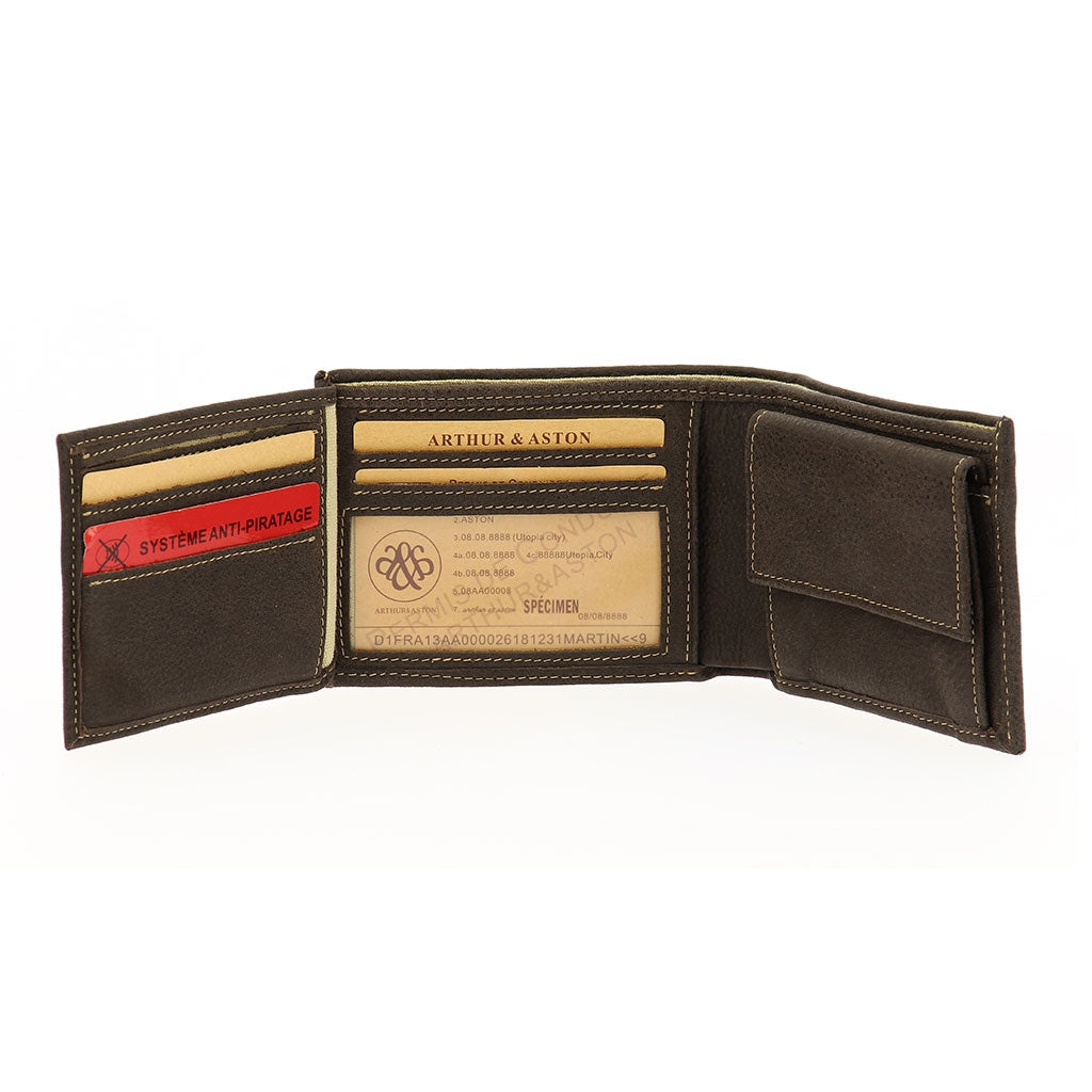 arthur-et-aston-cristiano-portefeuille-italien-cuir-destroy-marron image 6