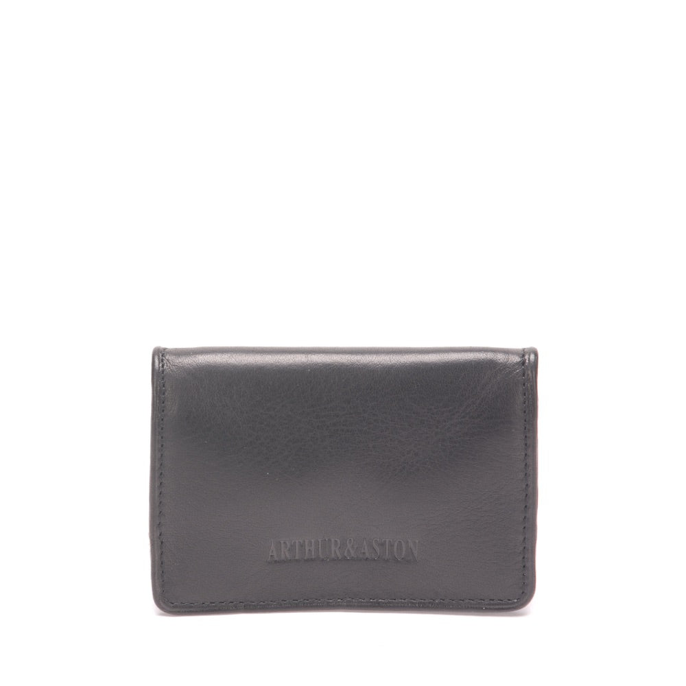 arthur-et-aston-pablo-porte-monnaie-cuir-noir-plong image 1