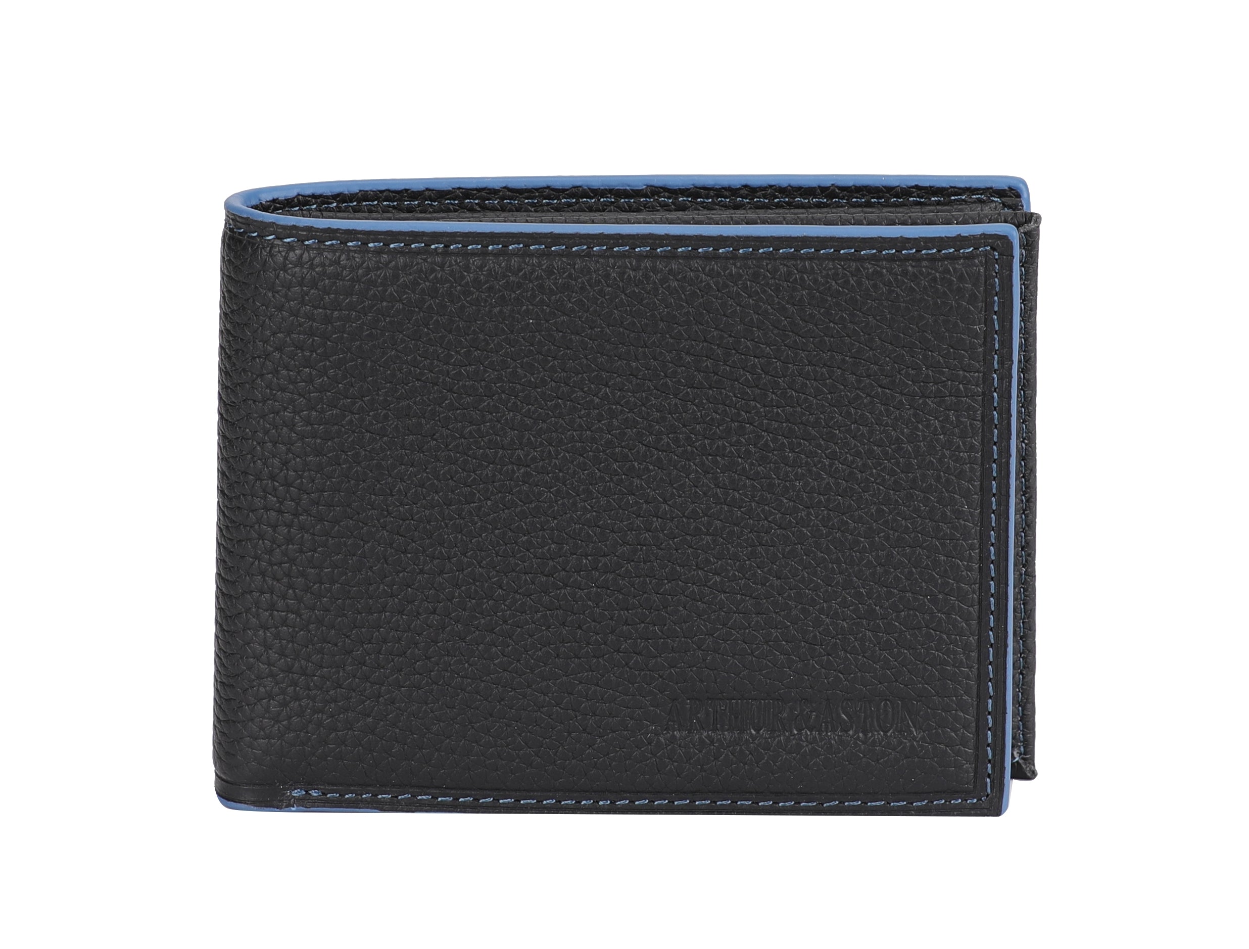 arthur-et-aston-joy-portefeuille-cuir-bleu-compact image 1