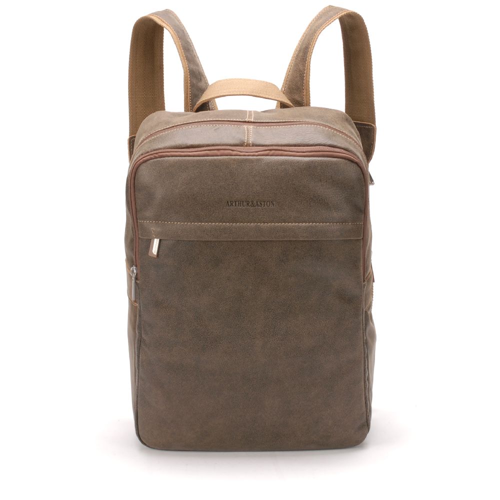 arthur-et-aston-cristiano-sac-dos-cuir-destroy-marron image 1