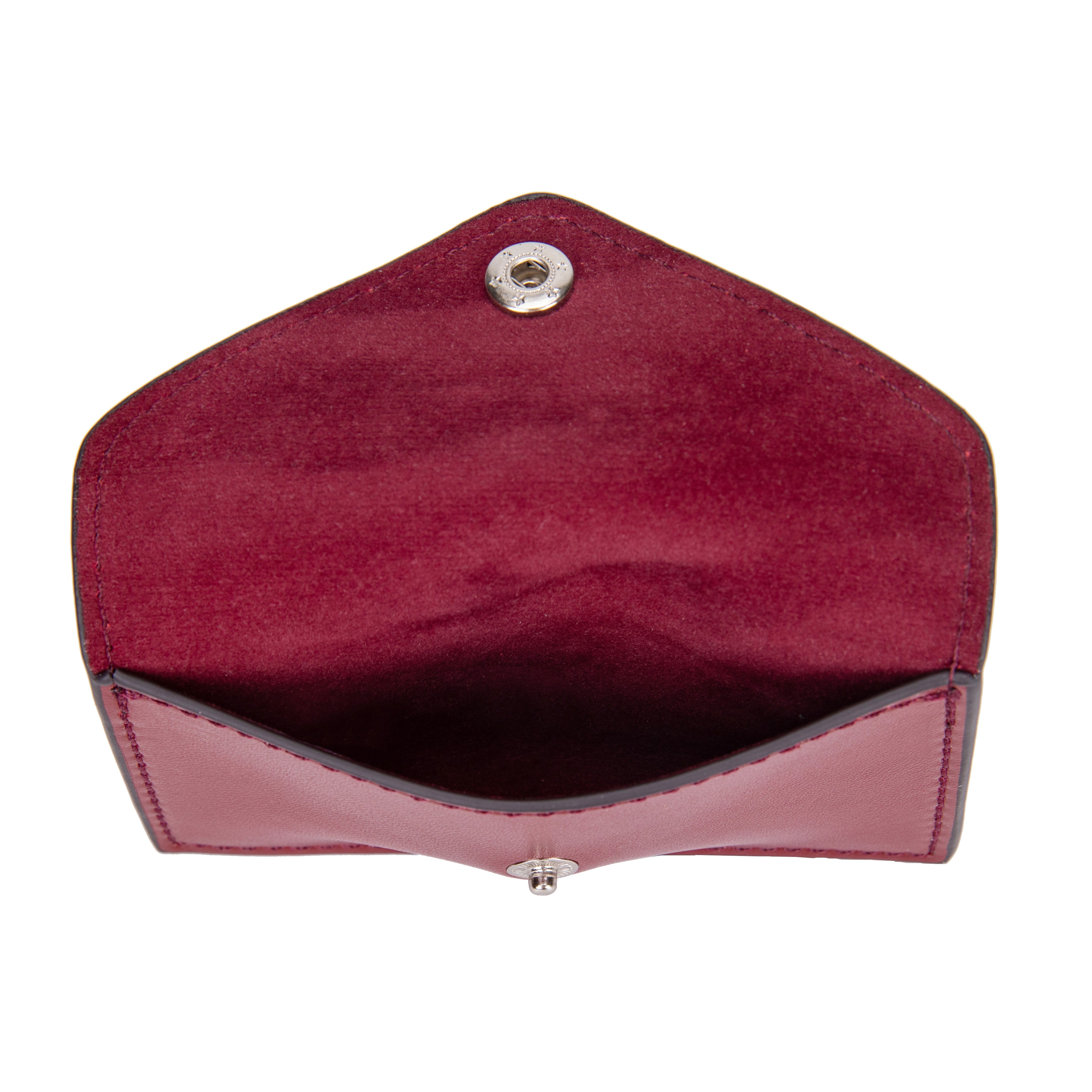 kate-lee-miley-porte-carte-bordeaux-vachette-extra-plat image 3