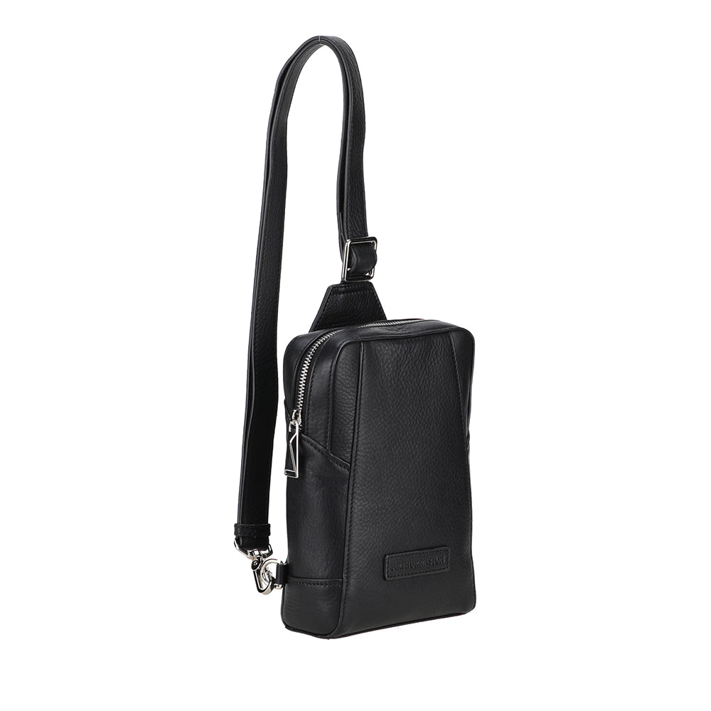 arthur-et-aston-jos-body-bag-cuir-pleine-fleur-noir image 2
