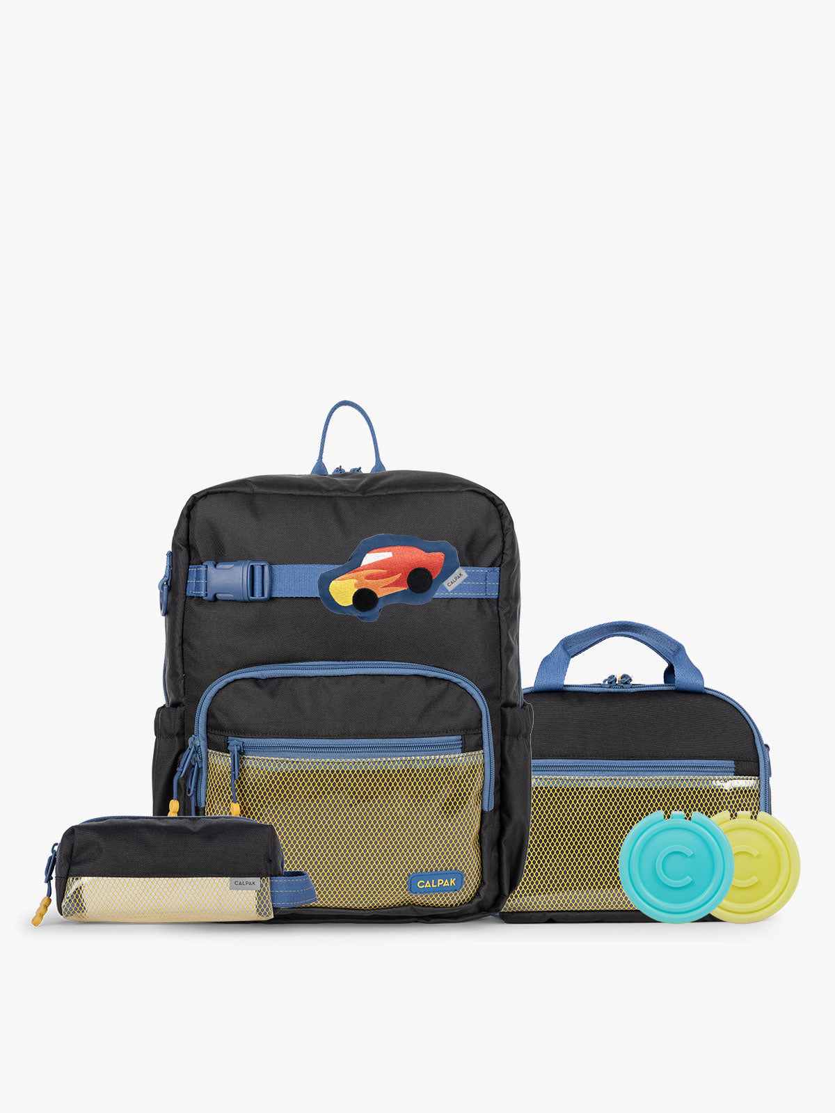 calpak-kids-pack-scolaire-sac-dos-moyen-vert image 7