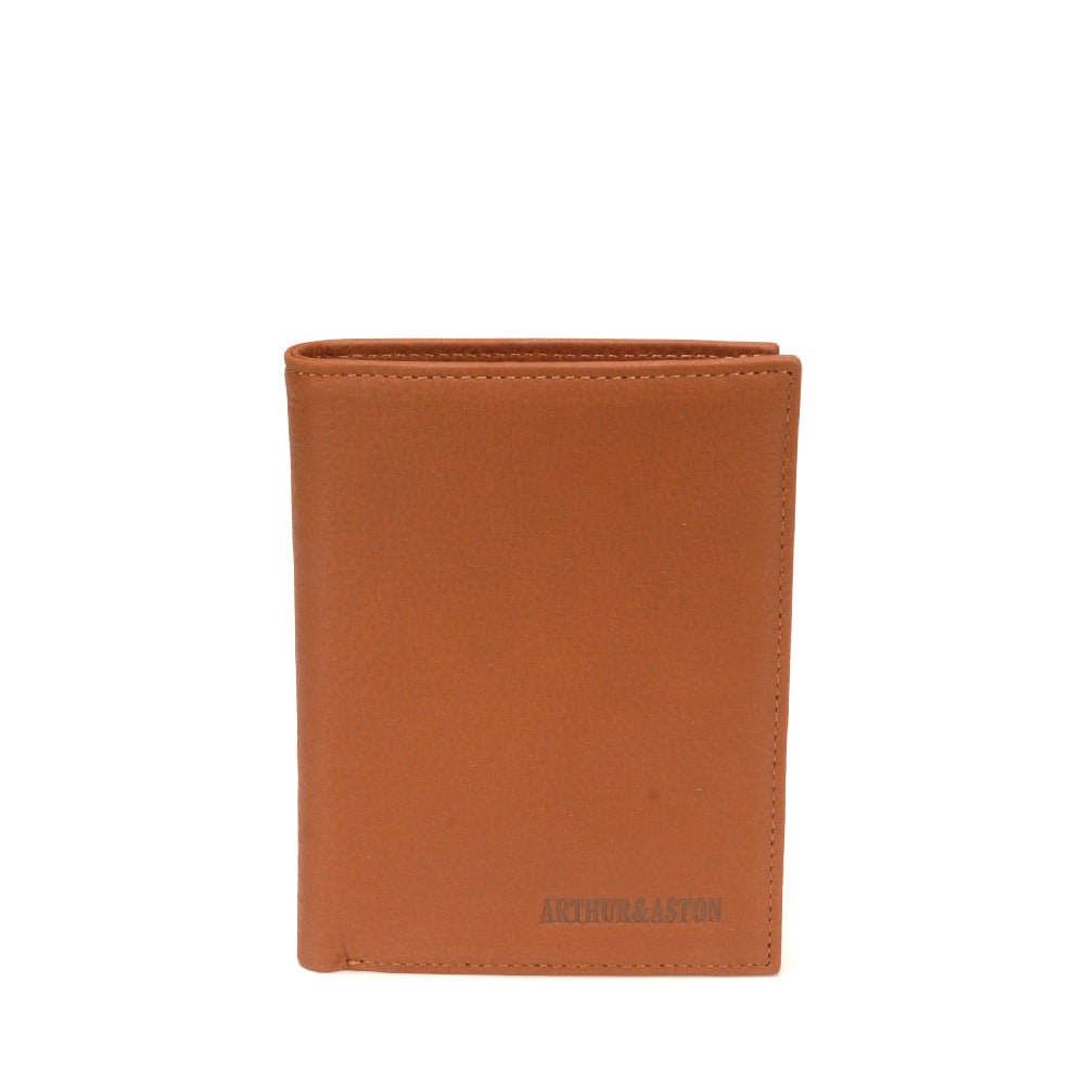 arthur-et-aston-oscar-portefeuille-cuir-cognac-vachette-paisse image 1