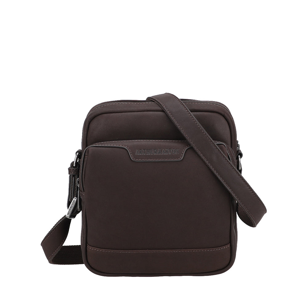 arthur-et-aston-ars-ne-grand-sac-travers-cuir-noir image 5
