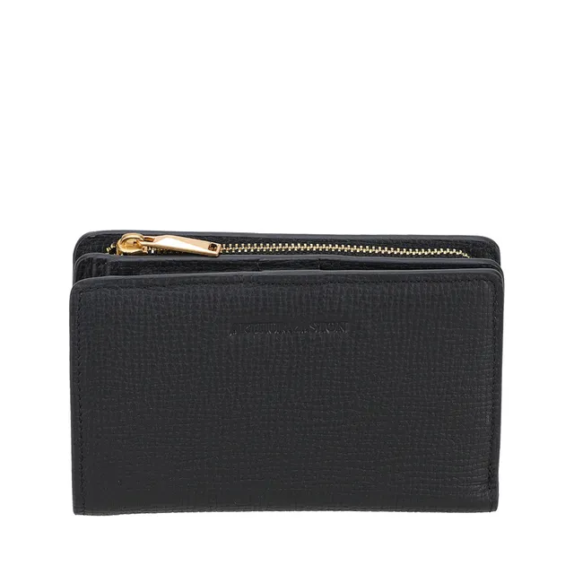 arthur-et-aston-nora-portefeuille-cuir-noir-femme image 1
