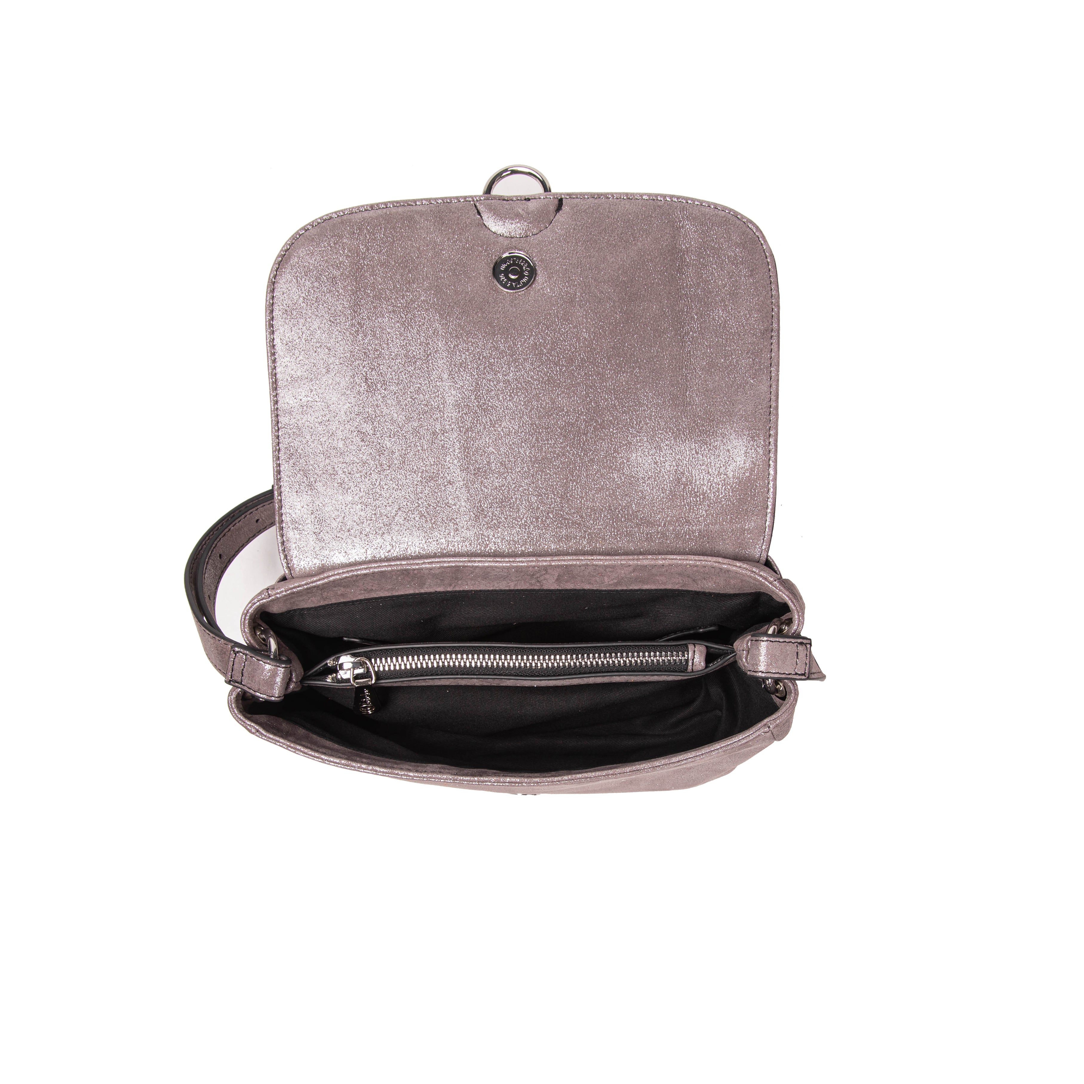 kate-lee-new-ully-glitter-sac-bandouli-re-gris-cuir-m-tallis image 3