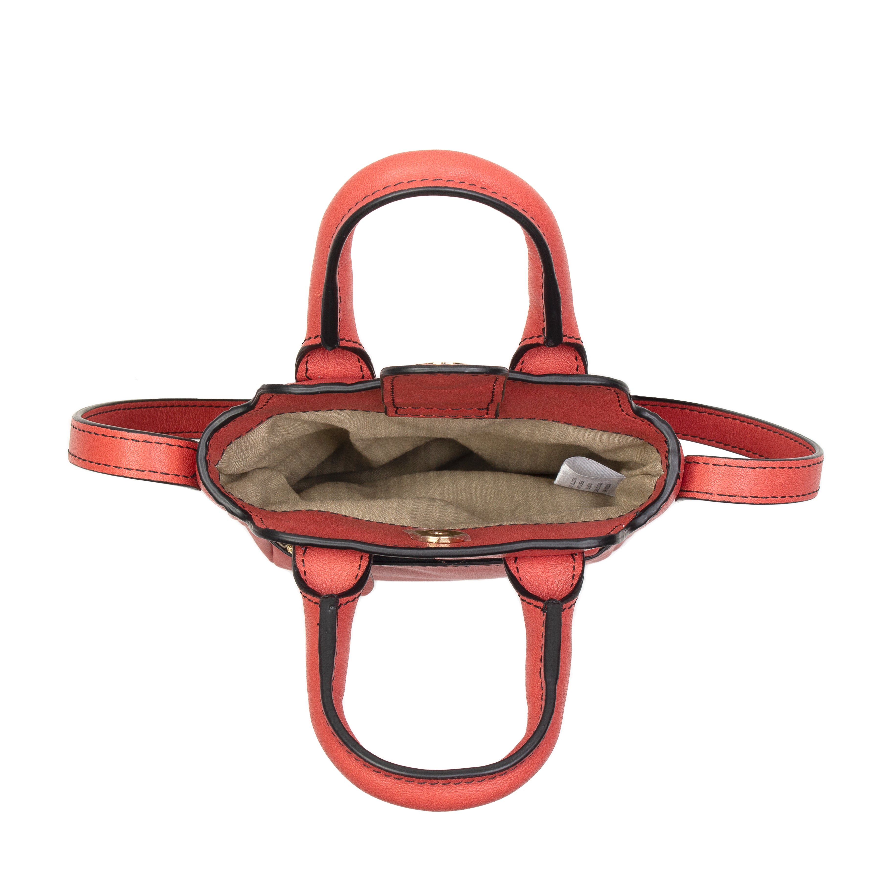 kate-lee-velya-pochette-t-l-phone-corail-vachette image 3
