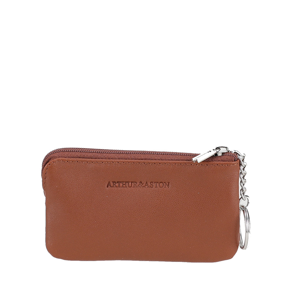 arthur-et-aston-riley-2615-989-porte-monnaie-cuir-ch-taigne-zipp image 2