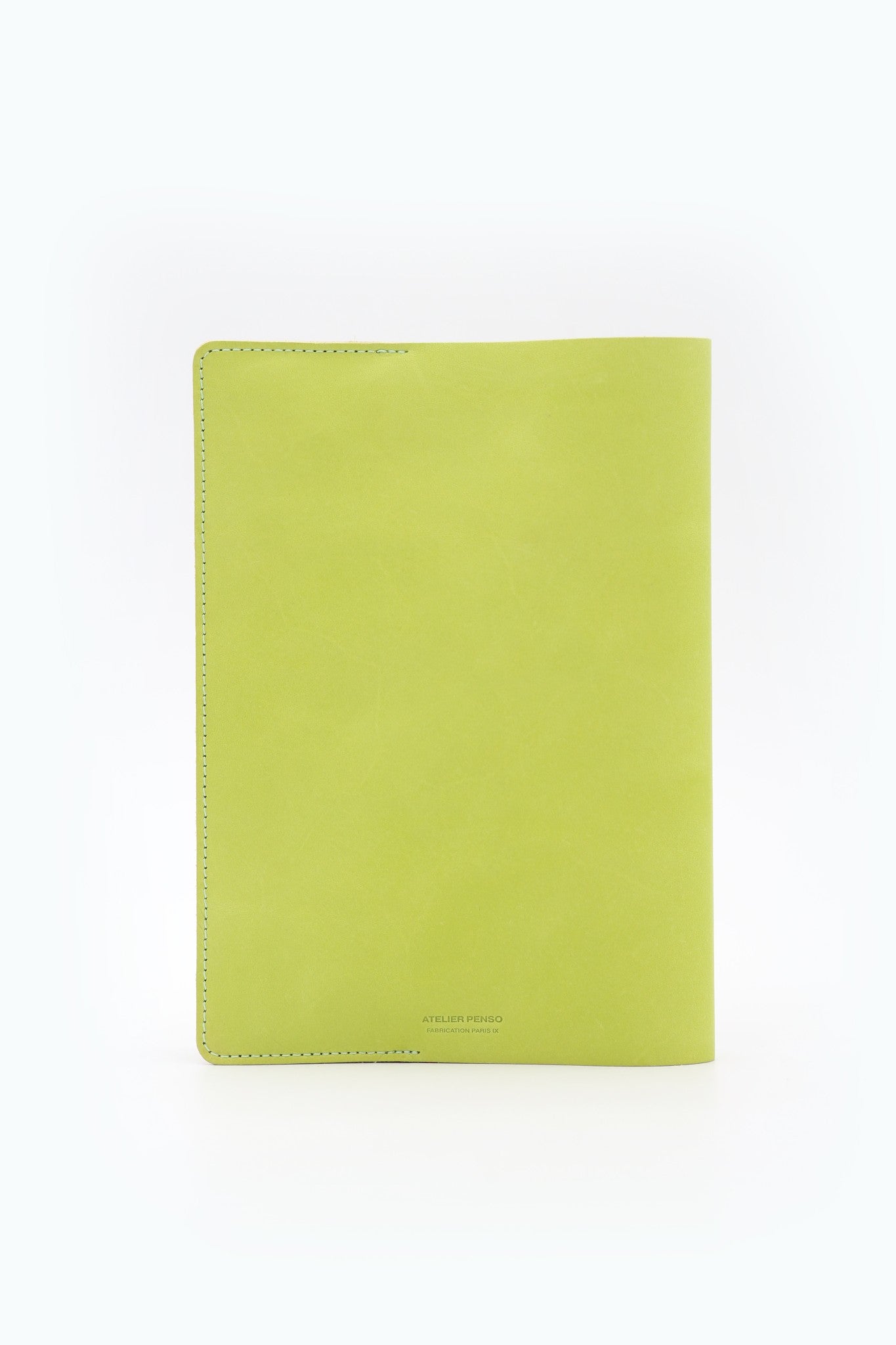 atelier-penso-carnet-de-sant-cuir-vert-pomme-b-b image 2
