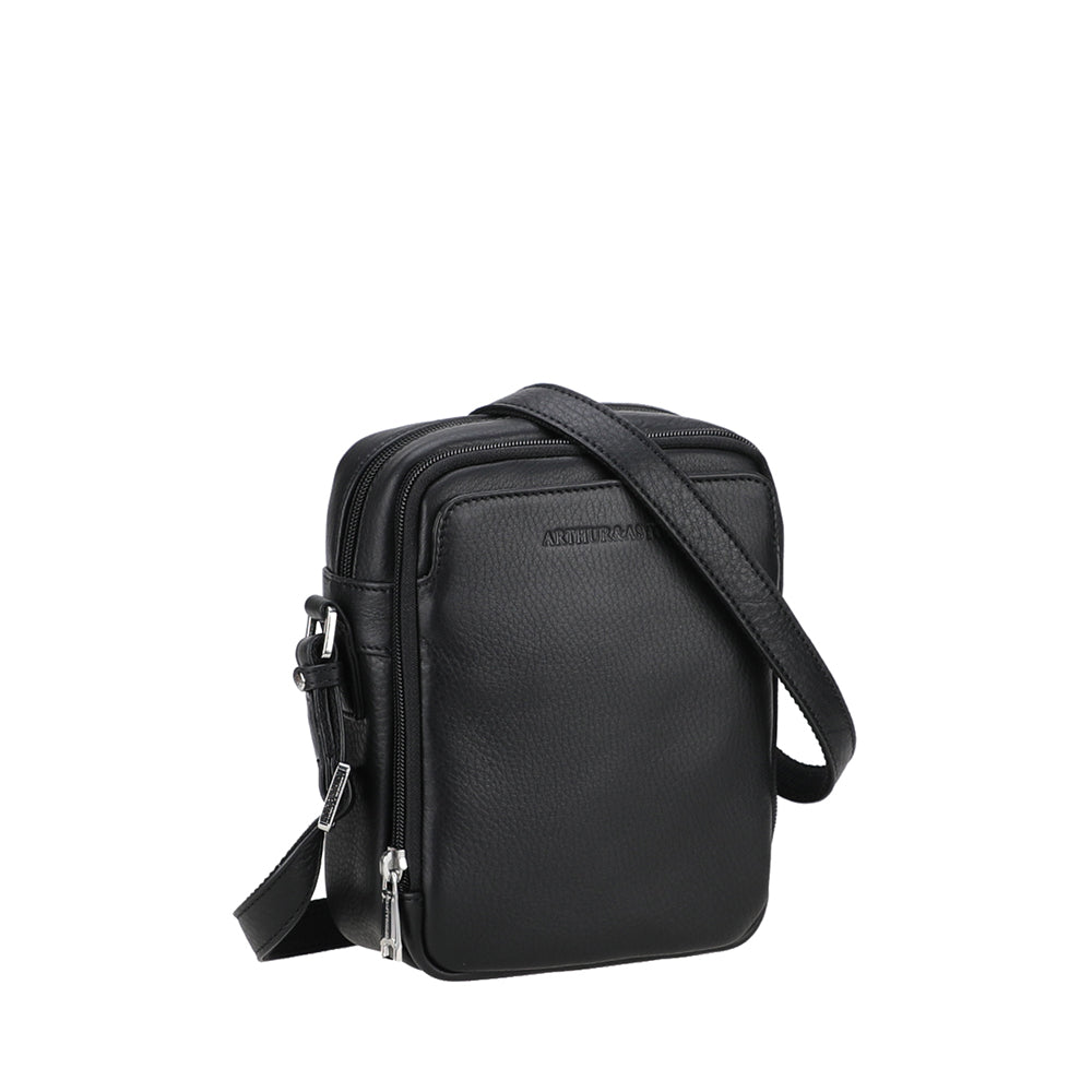 arthur-et-aston-ange-sac-travers-cuir-cognac image 8