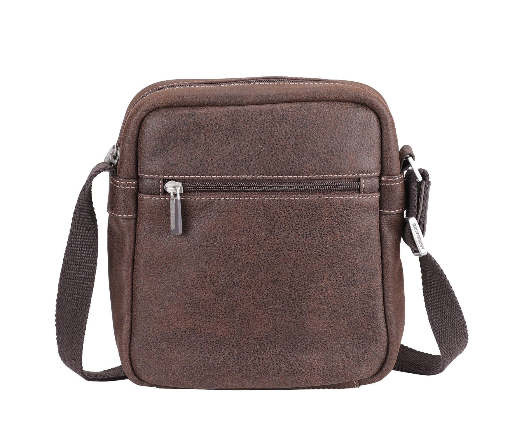 arthur-et-aston-cristiano-sac-travers-cuir-destroy-noir-homme image 7