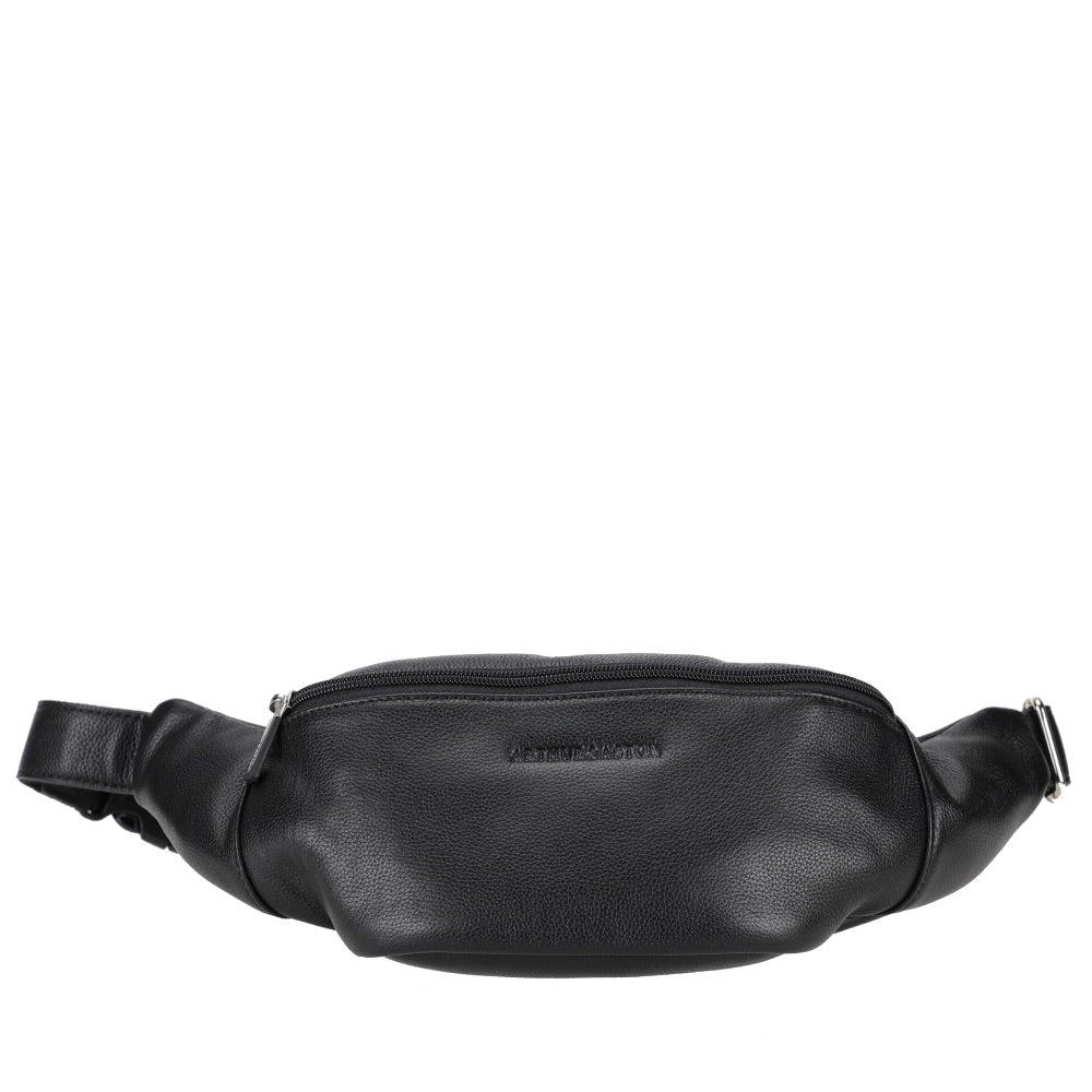 arthur-et-aston-dorian-sac-banane-cuir-cognac-homme image 1
