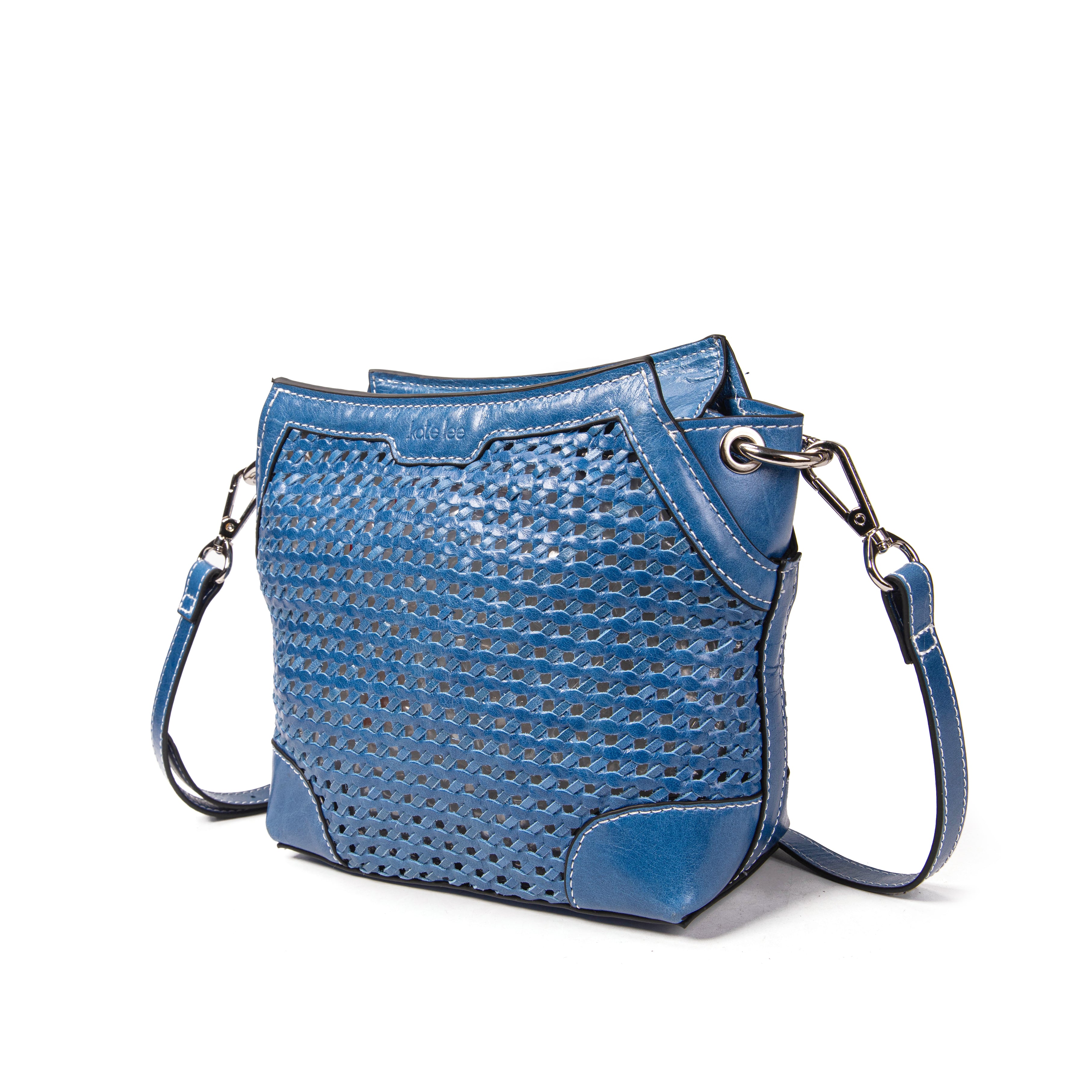 kate-lee-bonbon-tane-sac-bandouli-re-tress-bleu image 2