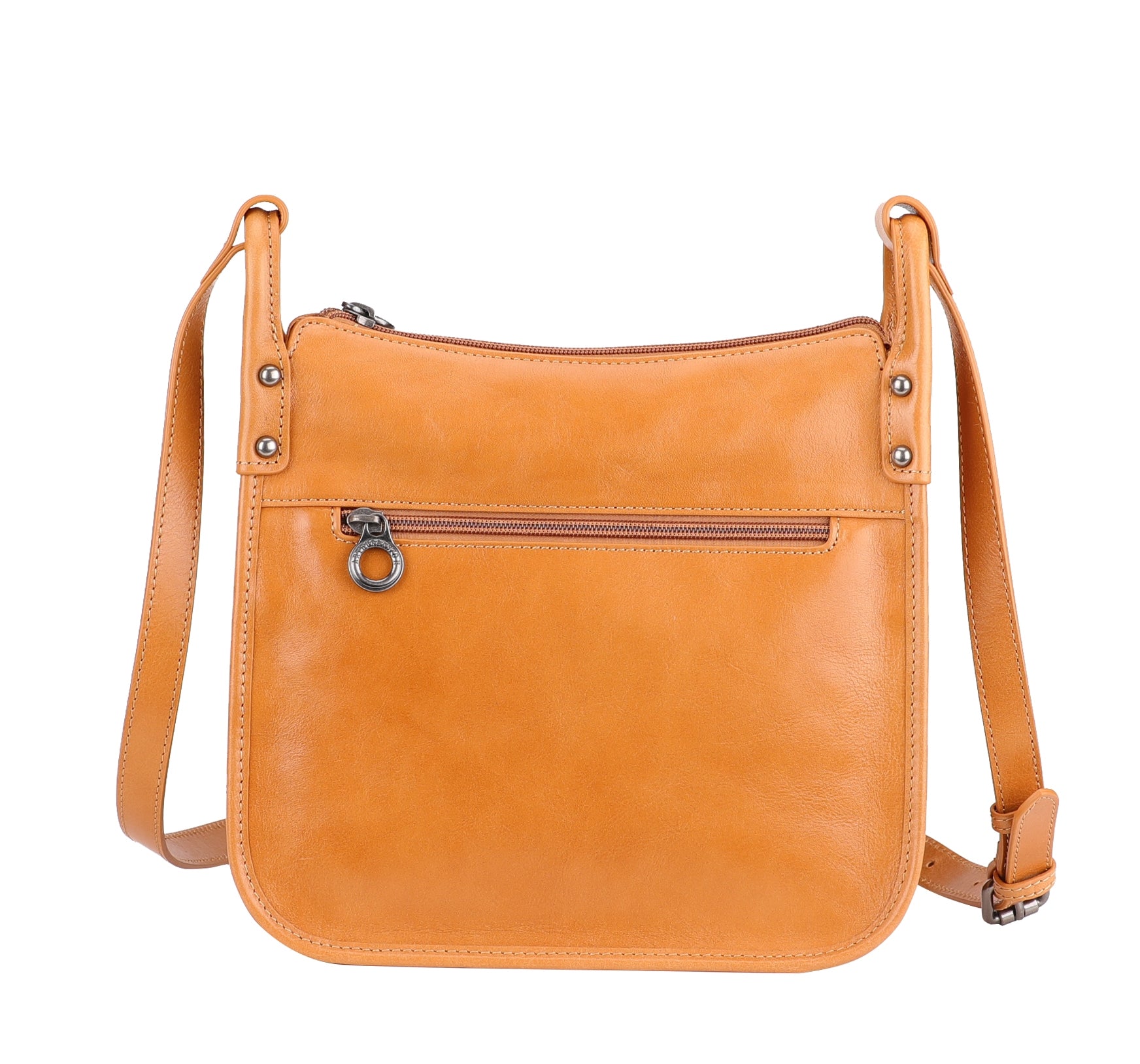 arthur-et-aston-edith-sac-travers-cuir-cognac-demi-lune image 4