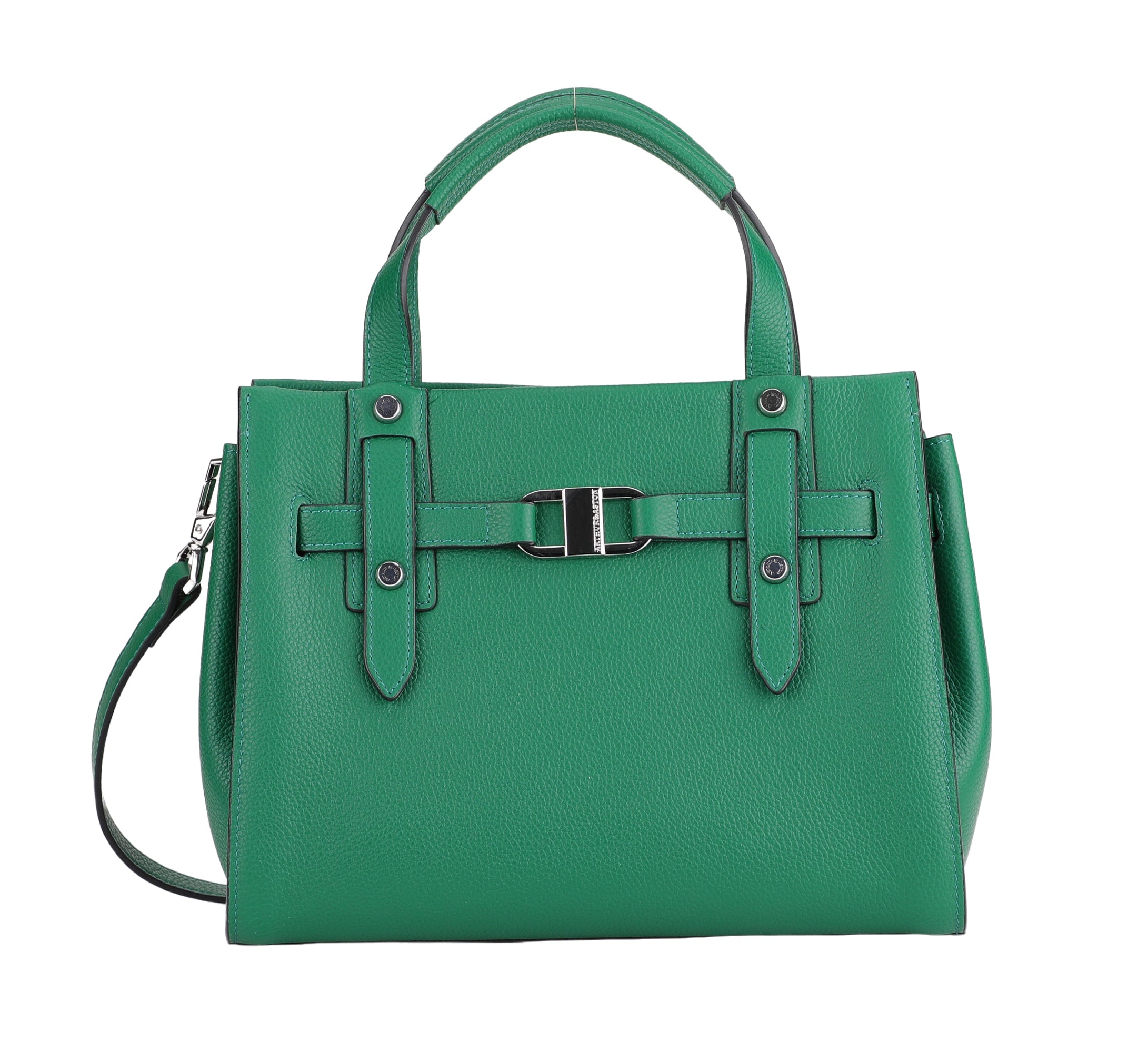 arthur-et-aston-daphn-sac-main-cuir-vert image 1