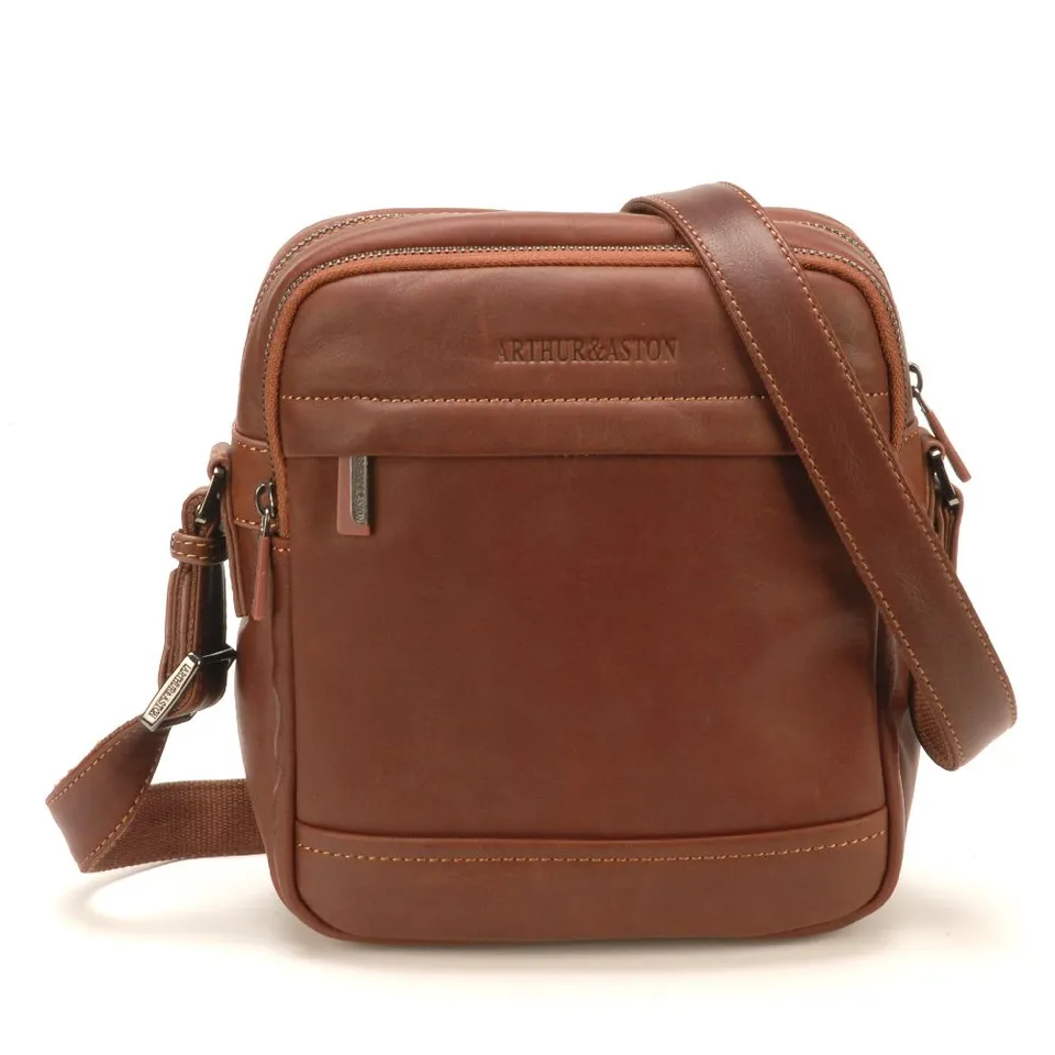 arthur-et-aston-pablo-sac-travers-cuir-plong-ch-taigne-2 image 1