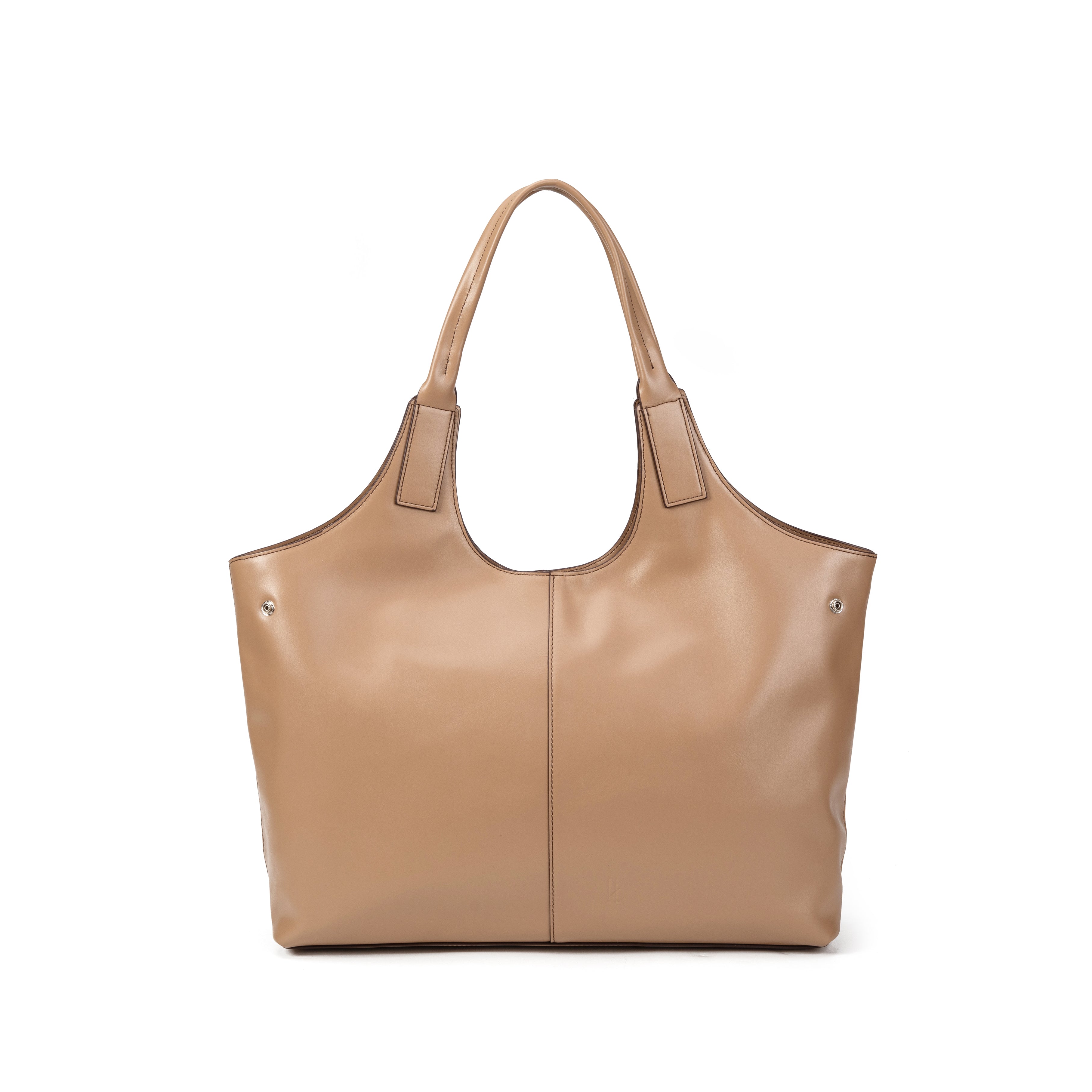 kate-lee-clemence-kl-grand-sac-cuir-sable-48-cm image 1