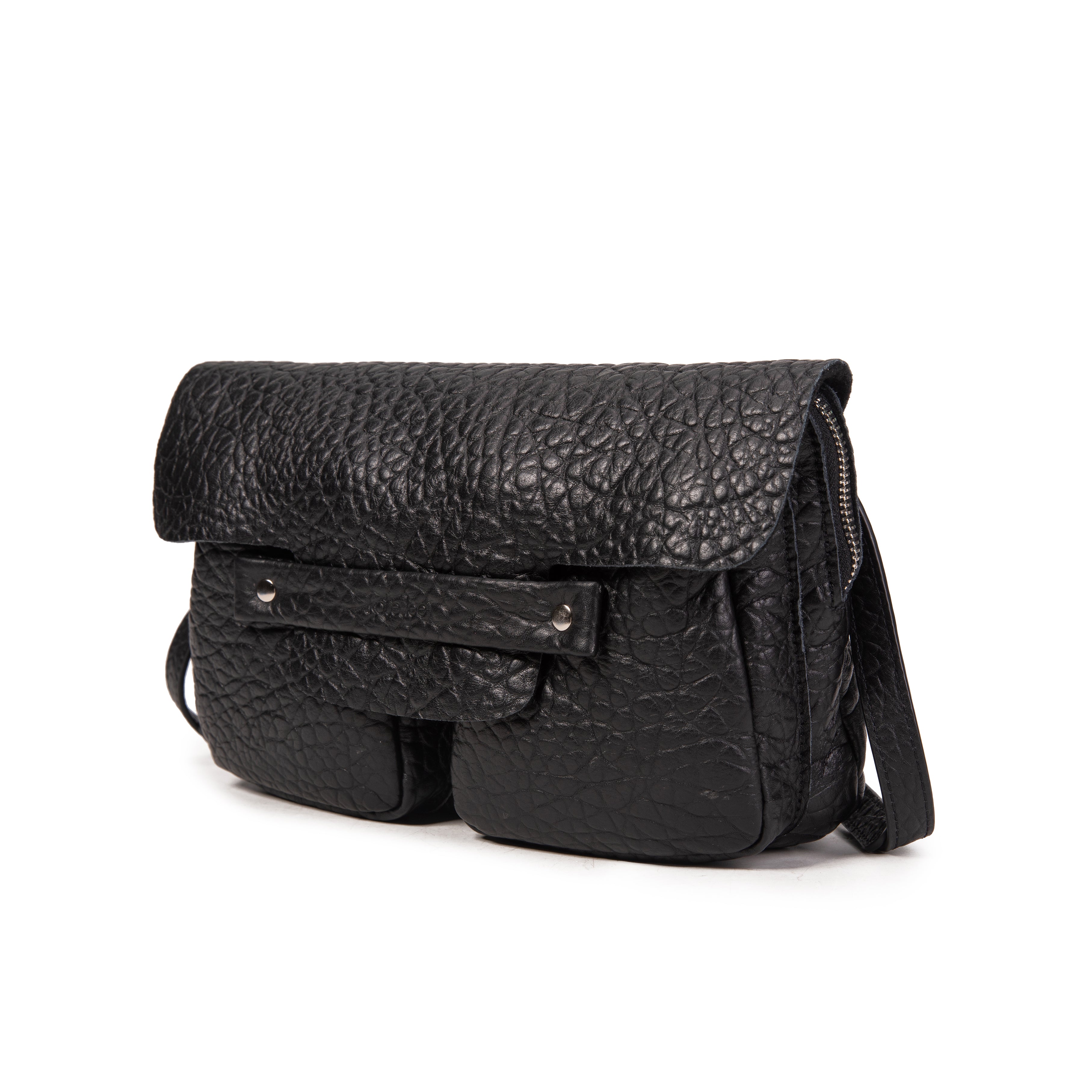 kate-lee-lisia-sac-bandouli-re-noir-cuir-agneau-grain image 2